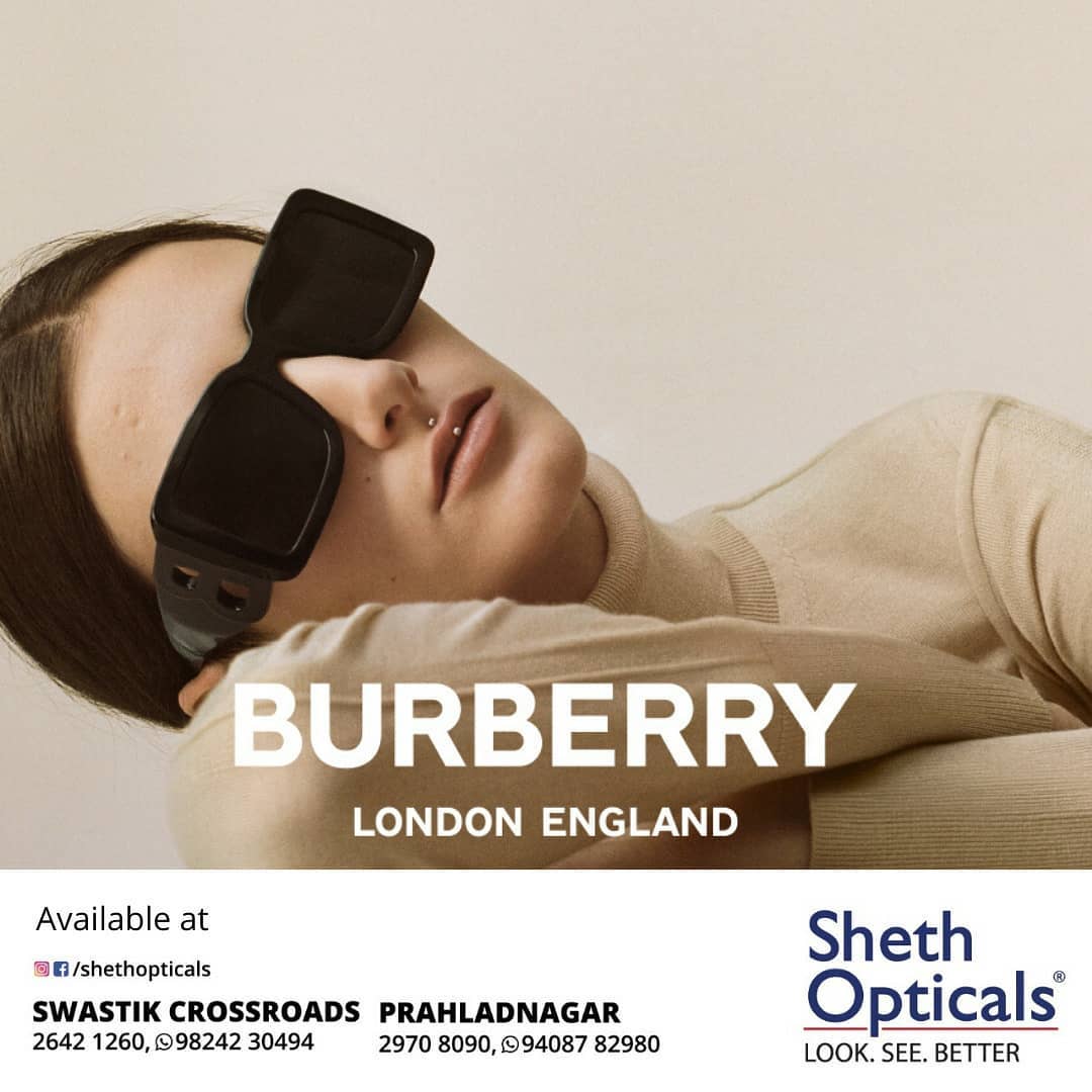 Sheth Opticals,  theLUXURYaffair, ShethOpticals, Ahmedabad., Burberry, GiorgioArmani, Versace, Bvlgari, Coach, DolceandGabbana, MichaelKors, Prada, Tiffany, Spectacles, ContactLens, Sunglasses