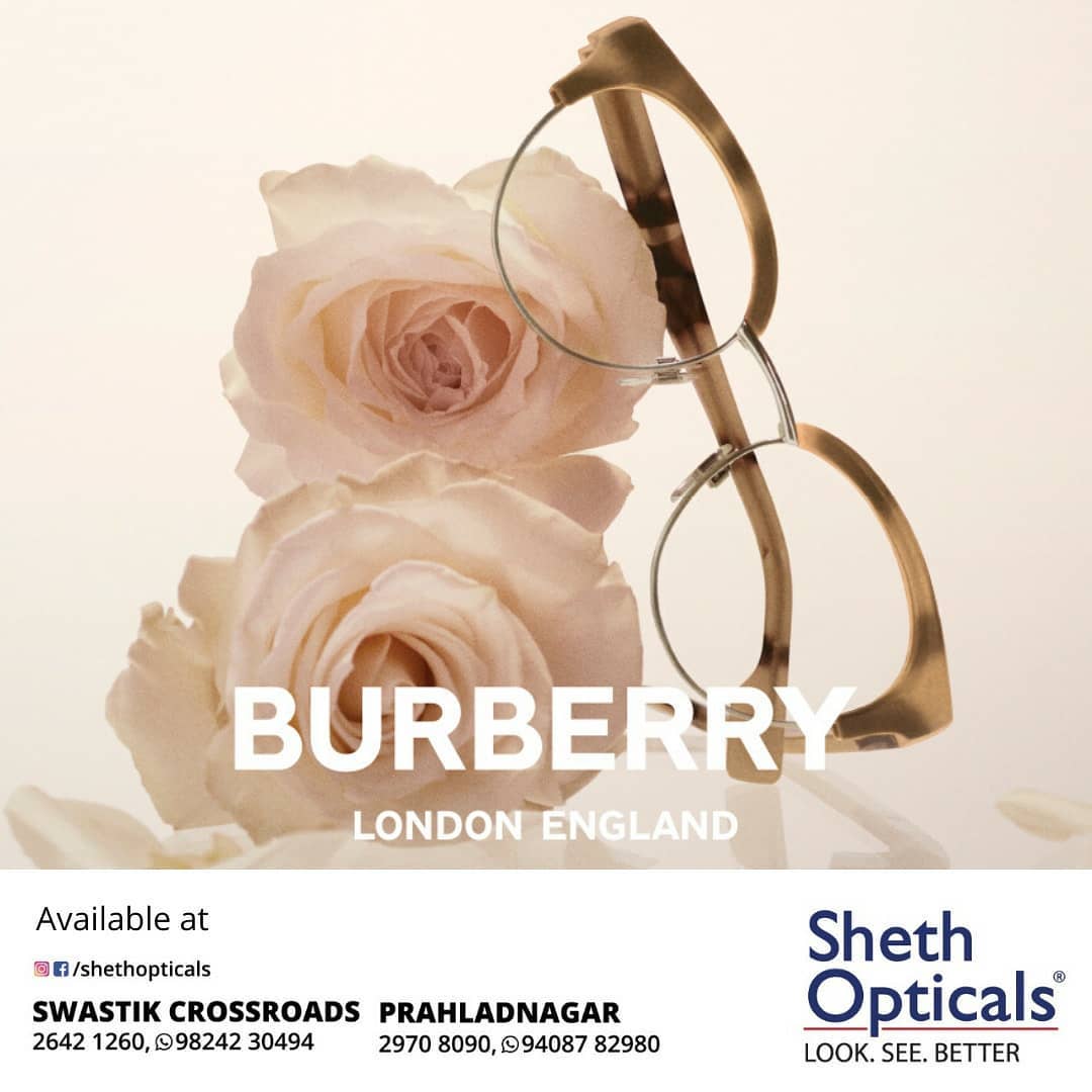 Sheth Opticals,  theLUXURYaffair, ShethOpticals, Ahmedabad., Burberry, GiorgioArmani, Versace, Bvlgari, Coach, DolceandGabbana, MichaelKors, Prada, Tiffany, Spectacles, ContactLens, Sunglasses