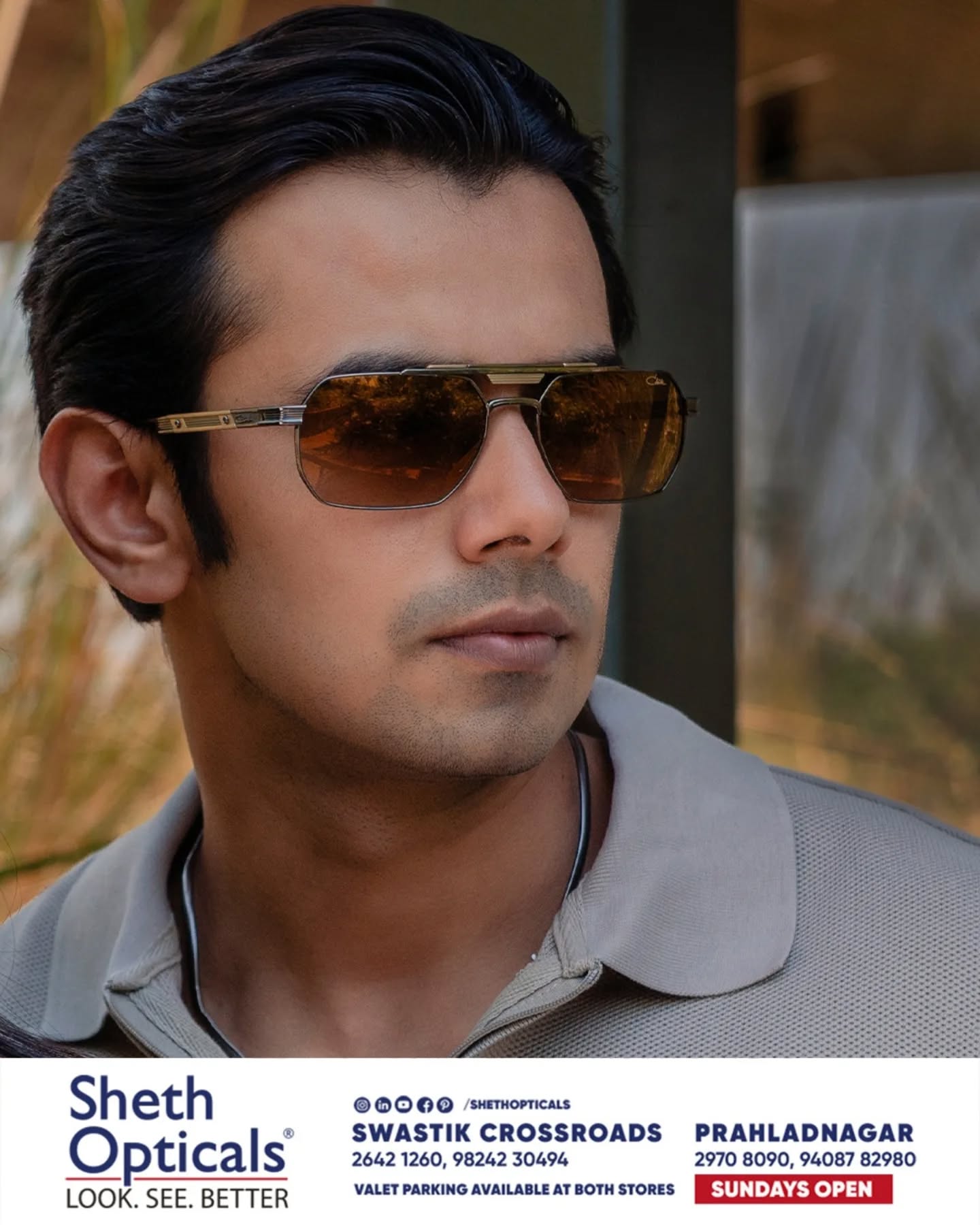 Sheth Opticals, Sheth Opticals, optical store Ahmedabad, eyewear boutique Ahmedabad, luxury eyewear India, designer sunglasses Ahmedabad, branded frames India, prescription glasses Ahmedabad, eye care services Ahmedabad, premium optical shop, sunglasses store Ahmedabad, optical shop near me, branded eyeglasses India