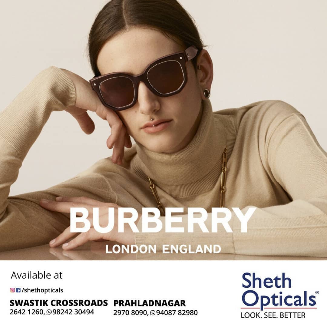 Sheth Opticals,  theLUXURYaffair, ShethOpticals, Ahmedabad., Burberry, Versace, EmporioArmani, Bvlgari, Coach, DolceandGabbana, MichaelKors, Prada, Tiffany, Spectacles, ContactLens, Sunglasses
