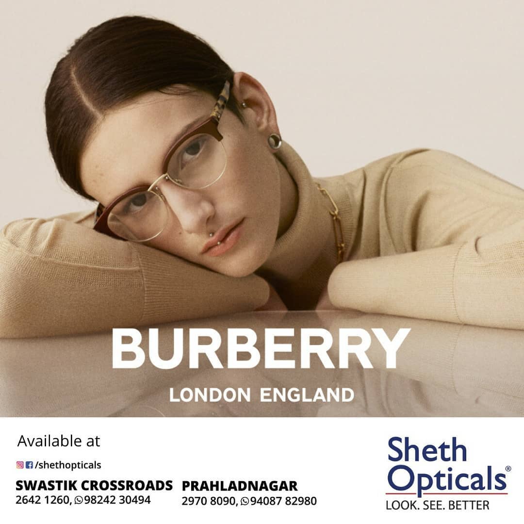 Sheth Opticals,  theLUXURYaffair, ShethOpticals, Ahmedabad., Burberry, Versace, EmporioArmani, Bvlgari, Coach, DolceandGabbana, MichaelKors, Prada, Tiffany, Spectacles, ContactLens, Sunglasses