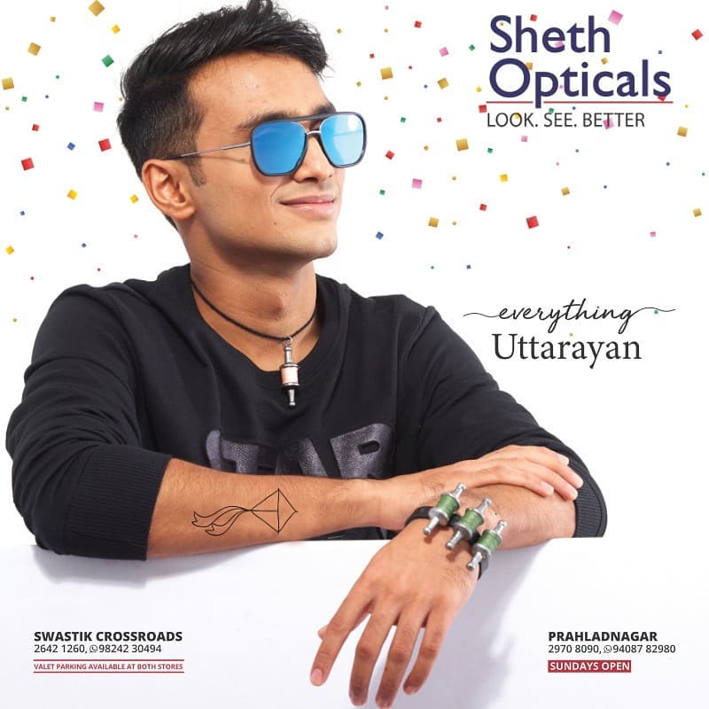 Sheth Opticals,  Kites,, Music,, Food,, Family, Friends!, Prahladnagar, Swastik_CrossRoads, AhmedabadDiaries, Impactful, Instalike, Instagood, Instalove, Instadaily, Instamoment, Instacool, Instagrammers