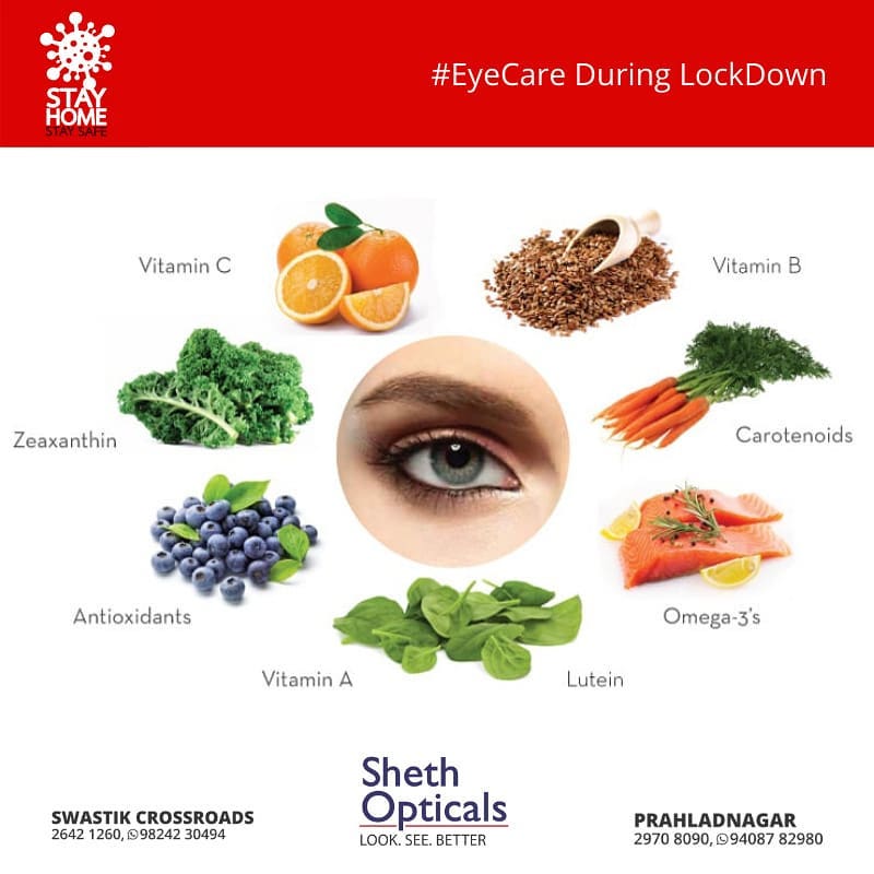 Sheth Opticals,  EyeCareTips, Lockdown,, EyeHealth., EyeCarewithShethOpticals