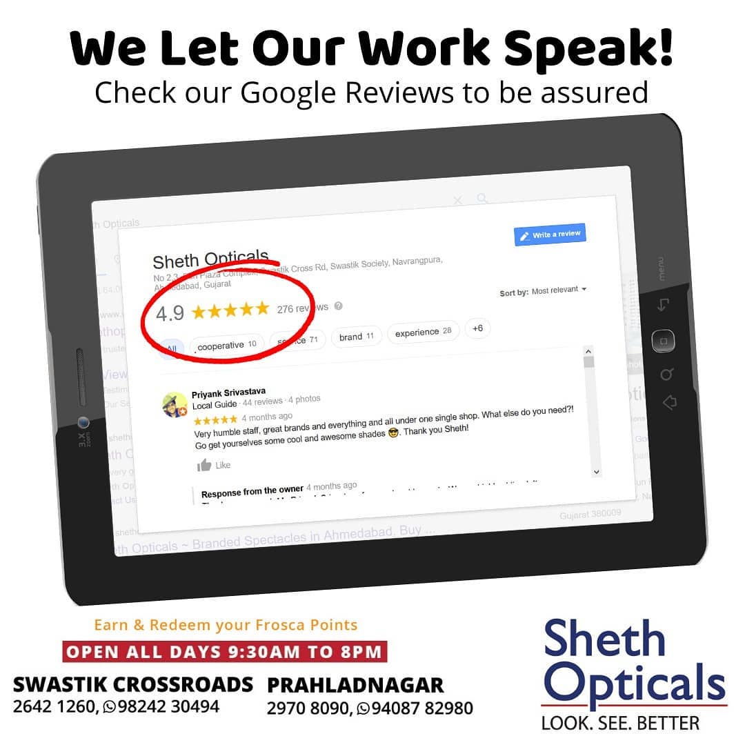 Sheth Opticals,  Google, ShethOpticals, Ahmedabad, Spectacles, ContactLens, Sunglasses, MayBach, Hublot, CutlerandGross, MontBlanc, TomFord, Bentley, MauiJim, Vogue, DITA, Bvlgari, Gucci, Versace, Burberry, DolceandGabbana, MichaelKors, Prada, EmporioArmani, JimmyChoo, TommyHilfiger, CalvinKlein, RayBan