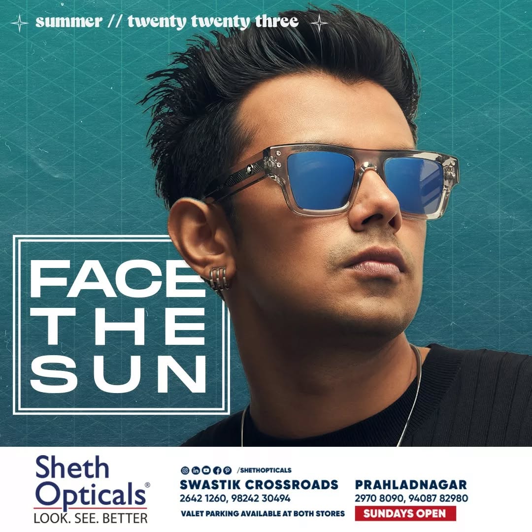 Sheth Opticals,  sunglasses, frames, opticals, opticianahmedabad, eyewear, summervibes, summersinahmedabad, summertrends, sunglasses2023, eyewearbrands