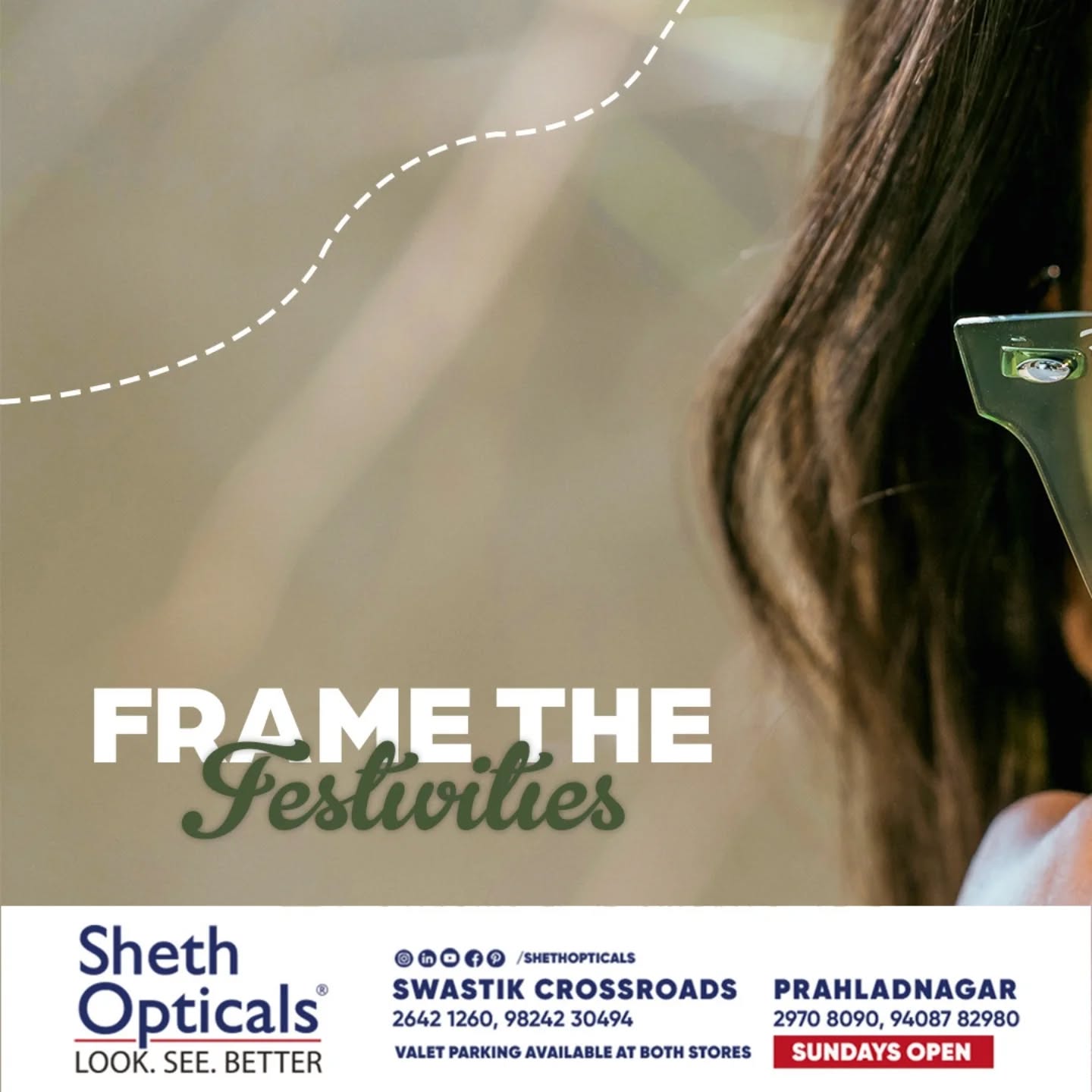 Sheth Opticals,  shethopticals, sheth, sunnysideup, festiveframes, uttarayan, trendyeyewear, stylish, chasethesun, coolsunglasses, shopnow, ahmedabad