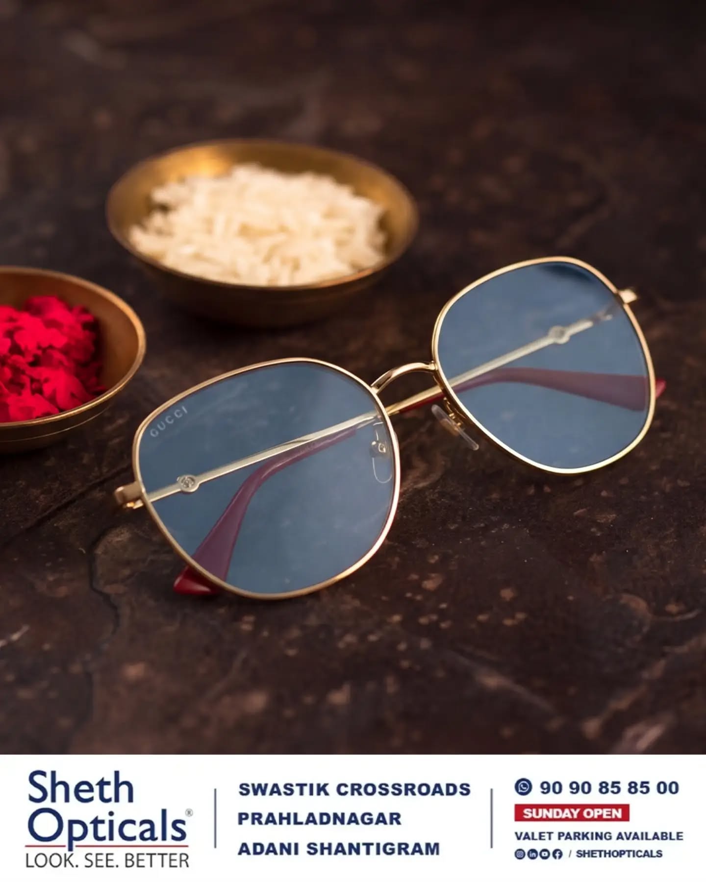 Sheth Opticals, Sheth Opticals, optical store Ahmedabad, eyewear boutique Ahmedabad, luxury eyewear India, designer sunglasses Ahmedabad, branded frames India, prescription glasses Ahmedabad, eye care services Ahmedabad, premium optical shop, sunglasses store Ahmedabad, optical shop near me, branded eyeglasses India