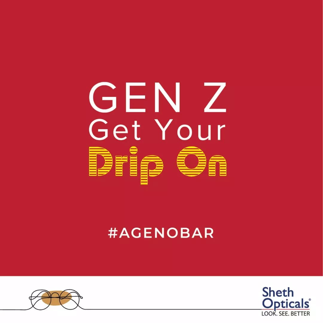 Sheth Opticals,  AgeNoBar., ShethOpticals, Sunglasses, Glasses, Fashion, Style, Optical, Frames, EyewearFashion, EyeGlasses, EyewearStyle, OpticalShop, Ahmedabad, Gujarat, India