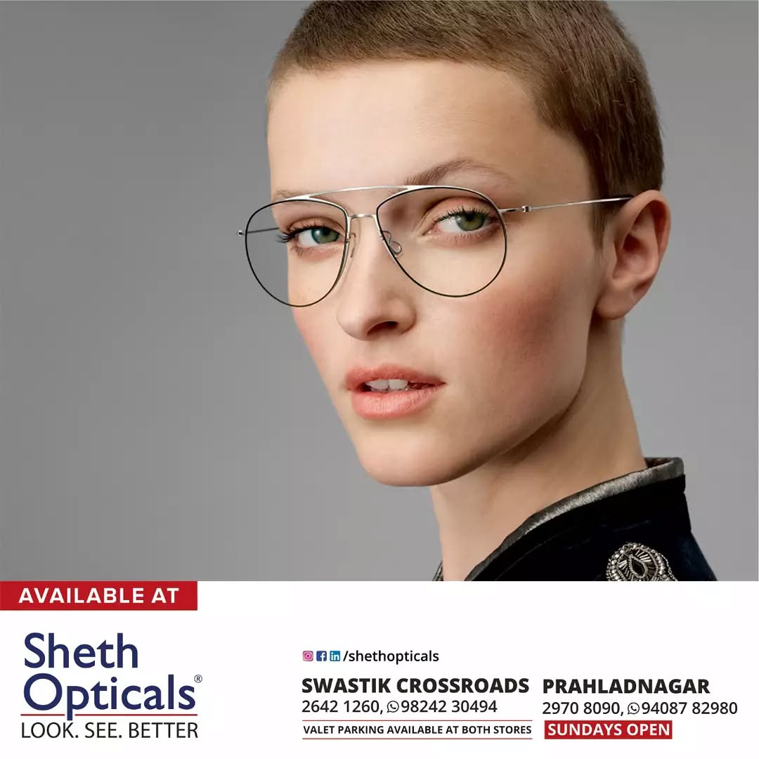 Sheth Opticals,  eyewear, Lindberg, Sunglasses, Glasses, Fashion, Style, Optical, Frames, EyewearFashion, EyeGlasses, EyewearStyle, OpticalShop, Ahmedabad, Gujarat, India