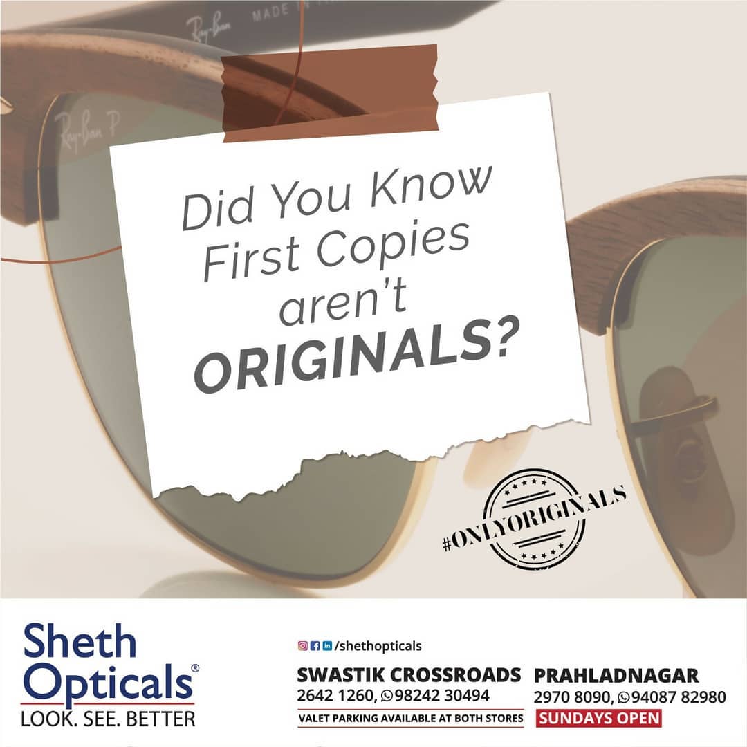 Sheth Opticals,  ShopOriginals,, buying, gifting, opticians, Ahmedabad, OnlyOriginals,, Eyecare, Spectacles, ContactLens, Optical, Frames, Sunglasses, EyeWear, EyeWearFashion, EyeWearStyle, EyeWearTrends, EyeWearShop