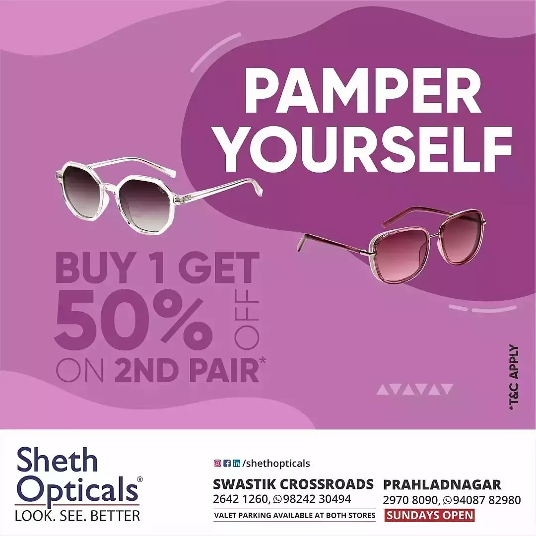Sheth Opticals,  Sheth, Opticals, Sunglasses, Glasses, Fashion, Style, Optical, Frames, EyewearFashion, EyeGlasses, EyewearStyle, Offers, Sale, Deals, Shopping, Discounts, Top, Sales, Promotion, Best, Offer, Shop, Ahmedabad, Gujarat, India