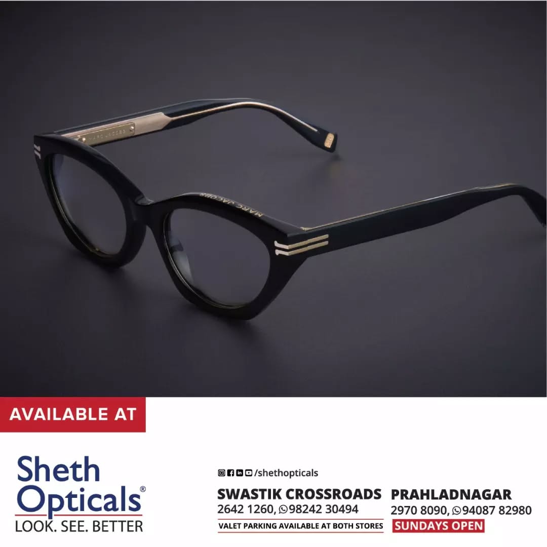 Sheth Opticals,  MarcJacobsEyewear, ShethOpticals., Sunglasses, Glasses, Fashion, Style, Optical, Frames, EyewearFashion, EyeGlasses, EyewearStyle, OpticalShop, Ahmedabad, Gujarat, India