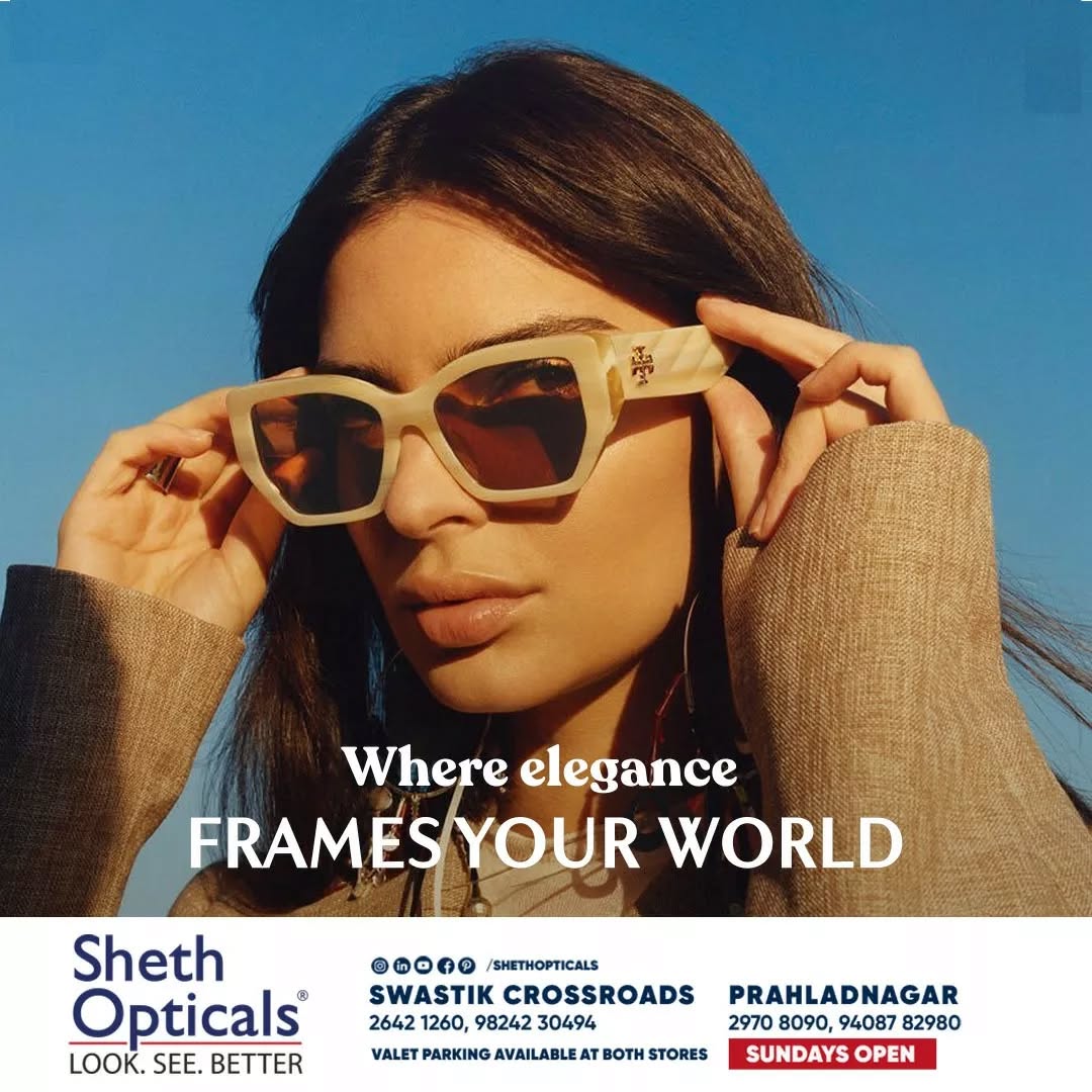 Sheth Opticals,  sunglasses, opticals, frames, opticals, opticianahmedabad, eyewear, sunglasses2023, eyewearbrands, luxurysunglasses, luxuryeyewear, ToryBurch