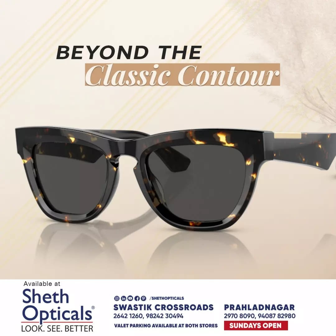 Sheth Opticals,  shethopticals, sunglasses, oversizedglasses, opticals, opticianahmedabad, boldeyewear, eyewearbrands, luxuryeyewear, ahmedabadoptician, eyewearinahmedabad, trendingsunglasses, luxurysunglasses, sunglasstrends, sunglassfashion, luxuryeyewearbrands, glamsunglasses