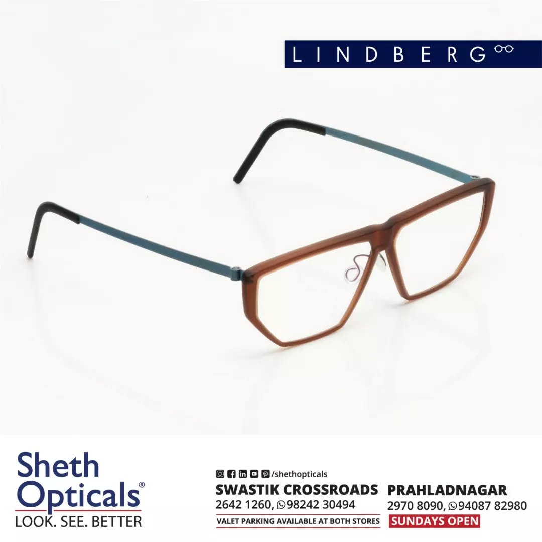 Sheth Opticals,  Lindberg, Eyewear, Fashion, Glasses, Optical, Store, Ahmedabad