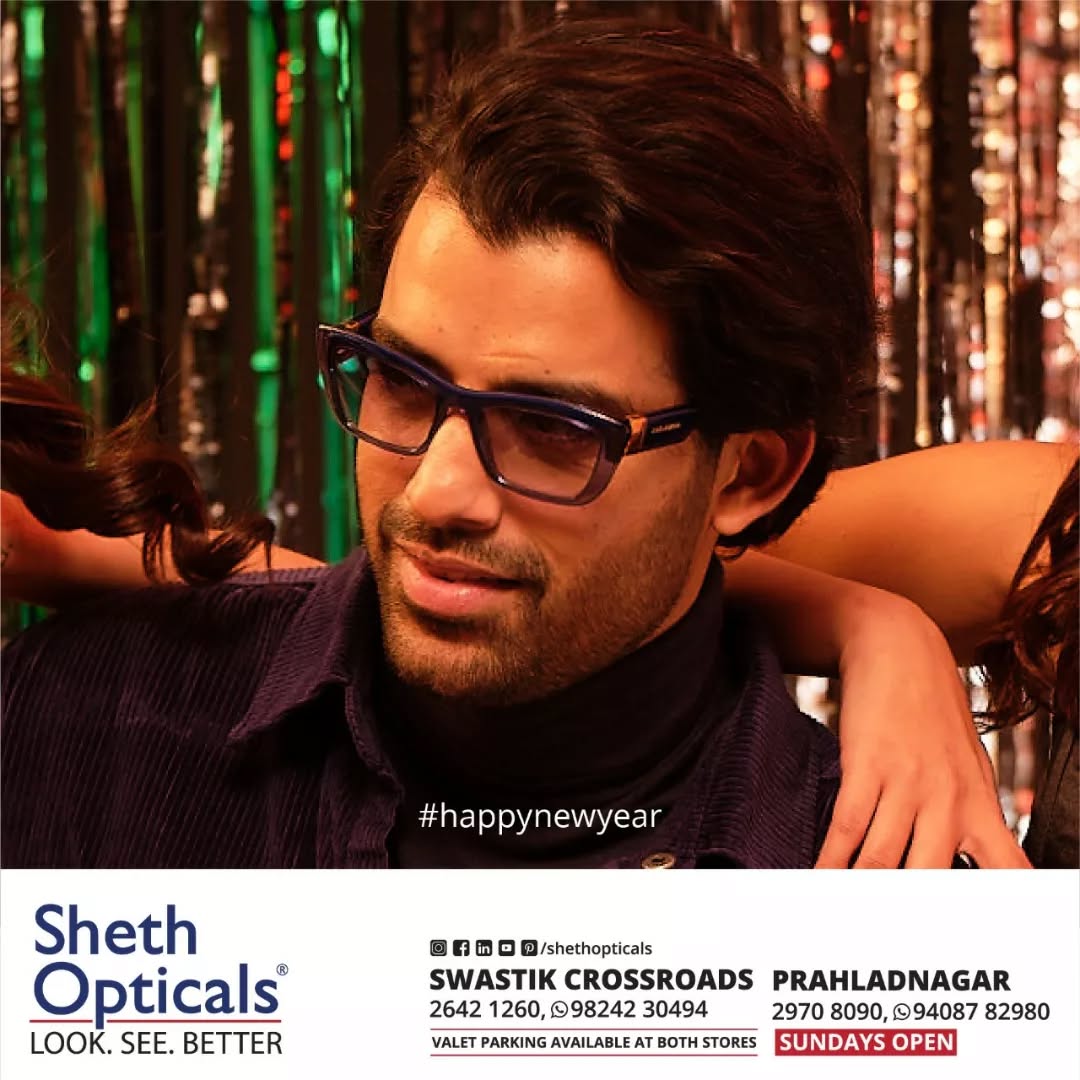 Sheth Opticals,  ShakeItOff, NightLife, PartyTonight, HappyNewYear, Fashion, Glasses, Optical, Store, Ahmedabad