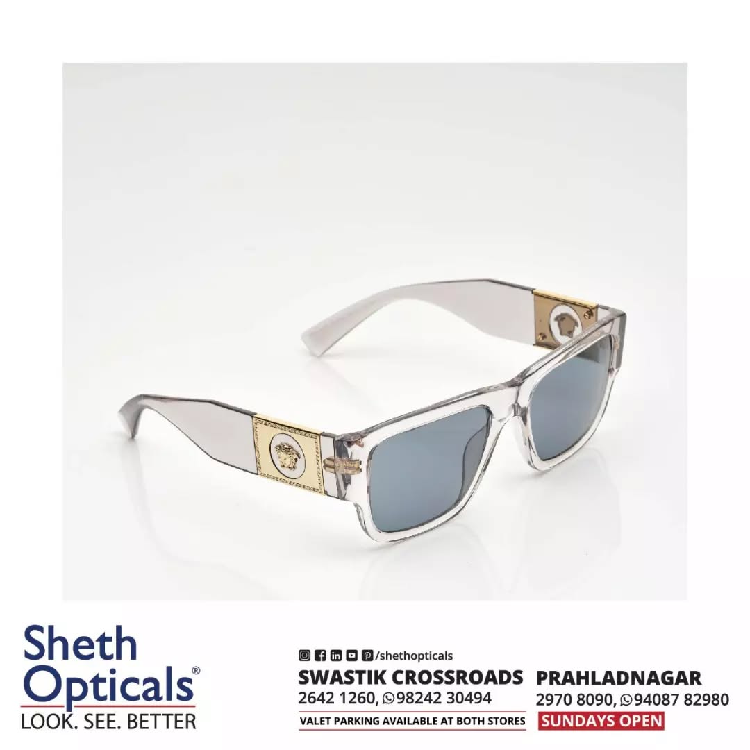 Sheth Opticals,  Prada,, Gucci, Versace, Eyewear, Sunglasses, Glasses, Fashion, EyewearFashion, Style, EyeGlasses, Optical, EyewearStyle, Frames