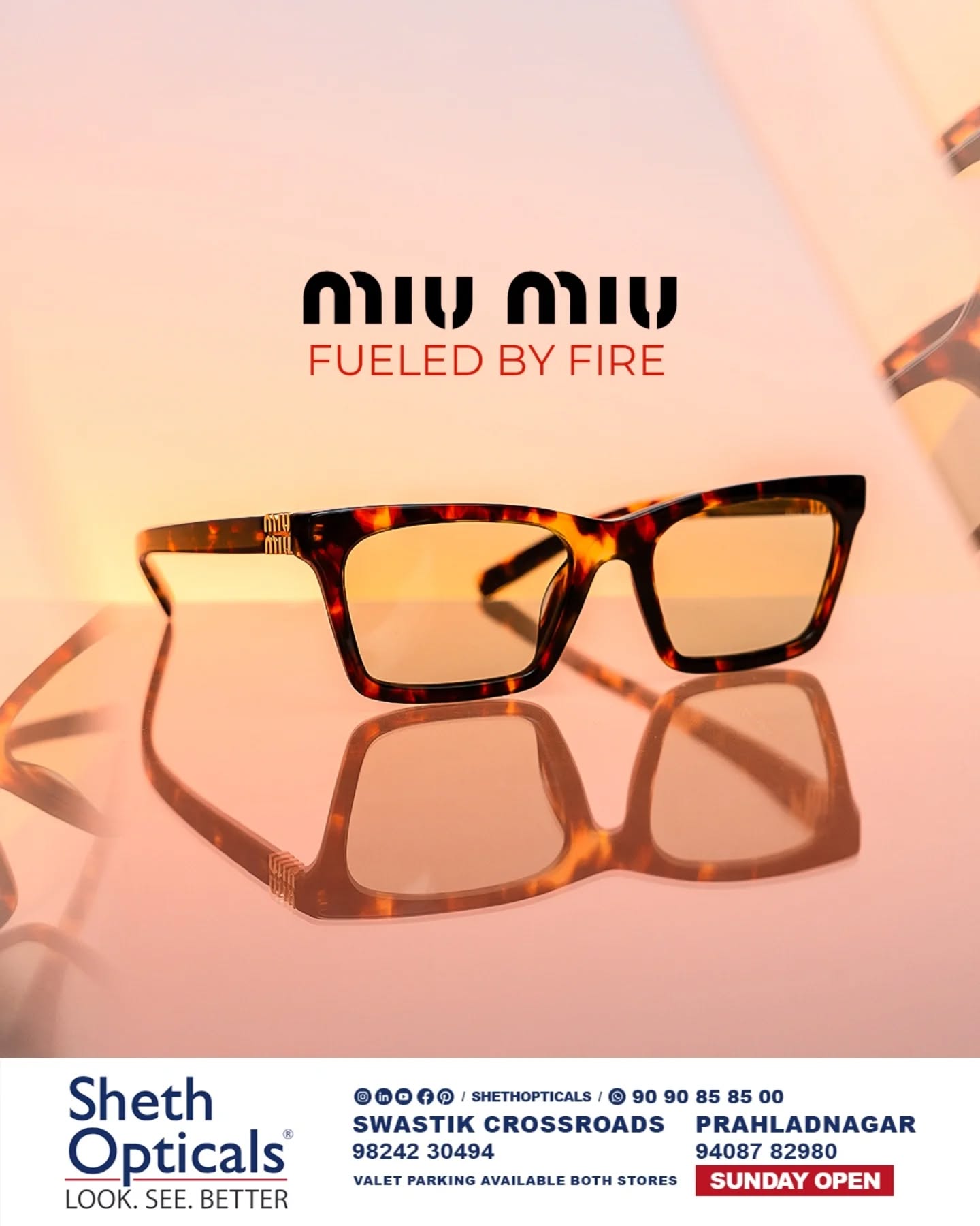 Sheth Opticals,  ShethOpticals, DesignerEyewear, LuxuryFrames, AhmedabadFashion, EyewearGoals, PremiumOpticals, StyleAndVision, FashionEyewear