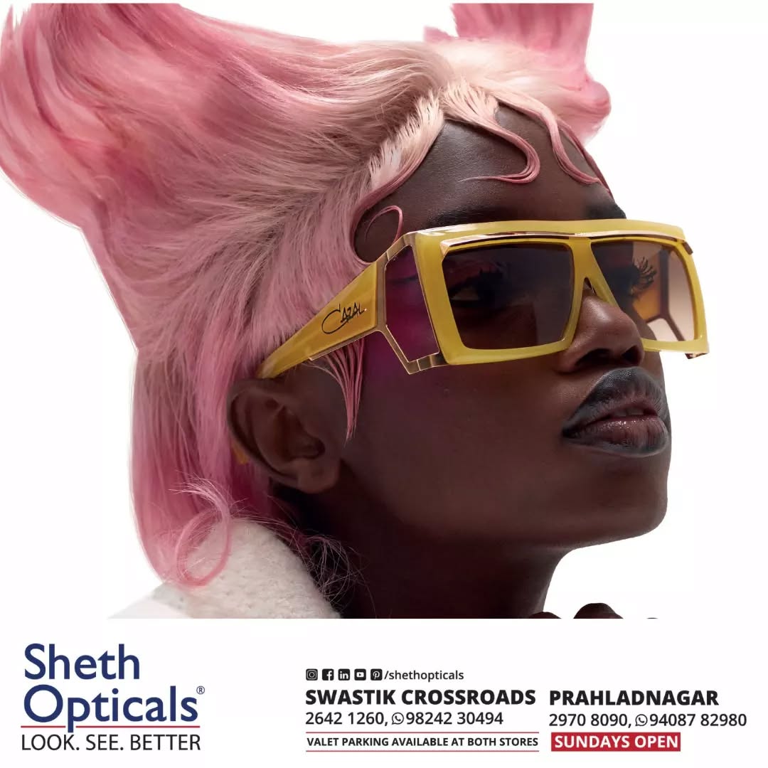 Sheth Opticals,  Cazal,, Design, Fashion, Glasses, Optical, Store, Ahmedabad