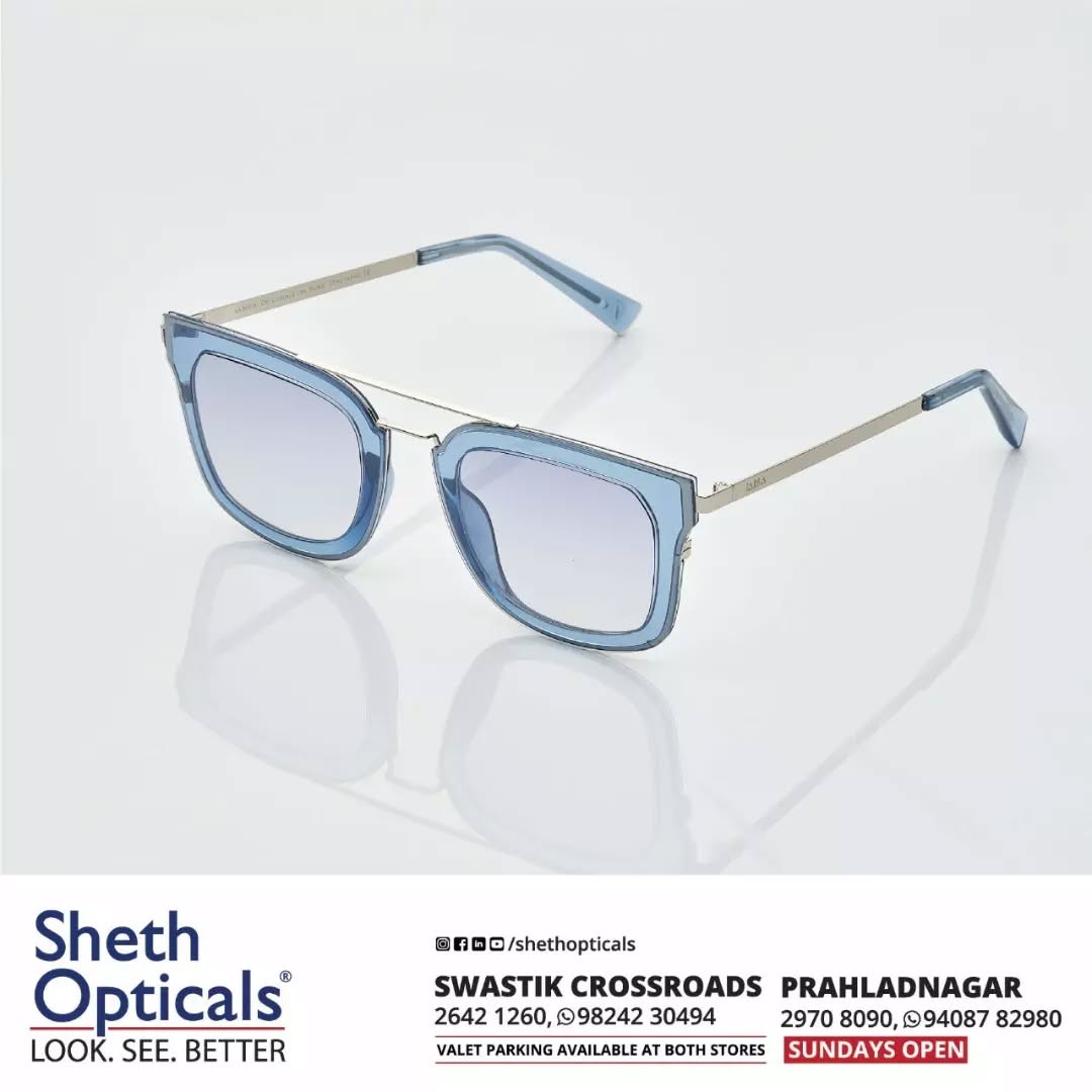 Sheth Opticals,  SummerLoving, SummerEyeCare, SummerShades, SunnyVibes, SummerFlaunt, SummerSpoils, SummerMustHaves, SummerSpecials, ChilloutSummer, SummerBreaks, LazySummerDays, DreamyEyes, WearYourSunshine, SummerDays, GoldenDays, Sunglasses, Glasses, Fashion, Style, Optical, Frames, EyewearFashion, EyeGlasses, EyewearStyle, OpticalShop, Ahmedabad, Gujarat, India