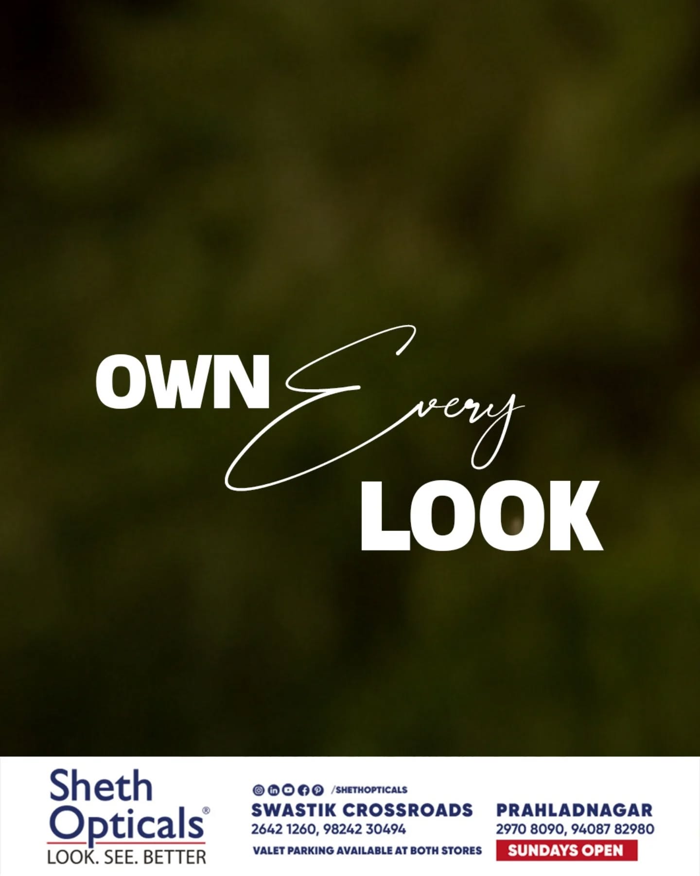 Sheth Opticals, Sheth Opticals, optical store Ahmedabad, eyewear boutique Ahmedabad, luxury eyewear India, designer sunglasses Ahmedabad, branded frames India, prescription glasses Ahmedabad, eye care services Ahmedabad, premium optical shop, sunglasses store Ahmedabad, optical shop near me, branded eyeglasses India