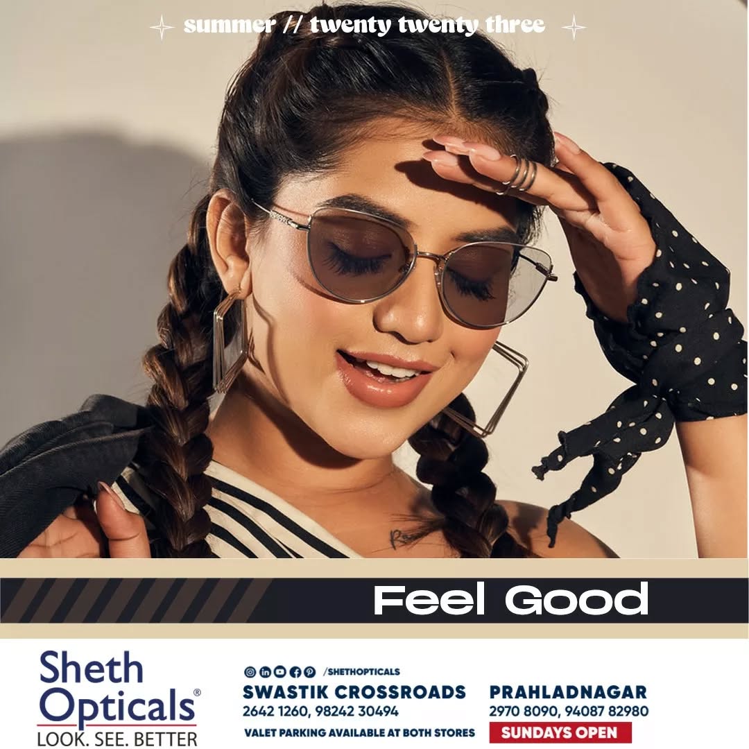 Sheth Opticals,  sunglasses, frames, opticals, opticianahmedabad, eyewear, summervibes, summersinahmedabad, summertrends, sunglasses2023, eyewearbrands, luxurysunglasses, luxuryeyewear
