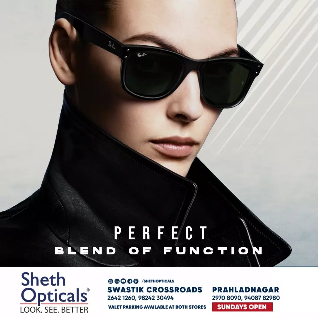 Sheth Opticals,  shethopticals, sunglasses, opticals, opticianahmedabad, sunglasses2023, eyewearbrands, luxuryeyeglass, luxuryeyewear, ahmedabadoptician, eyewearinahmedabad, raybaneyewear, rayban, raybansunglasses, raybanaviators, classicstyle