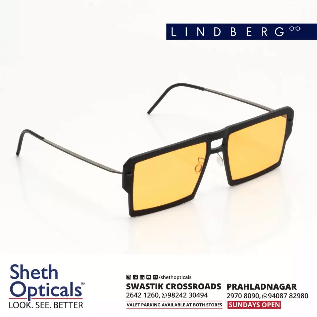 Sheth Opticals,  Lindberg's, Eyewear, Fashion, Glasses, Optical, Store, Ahmedabad