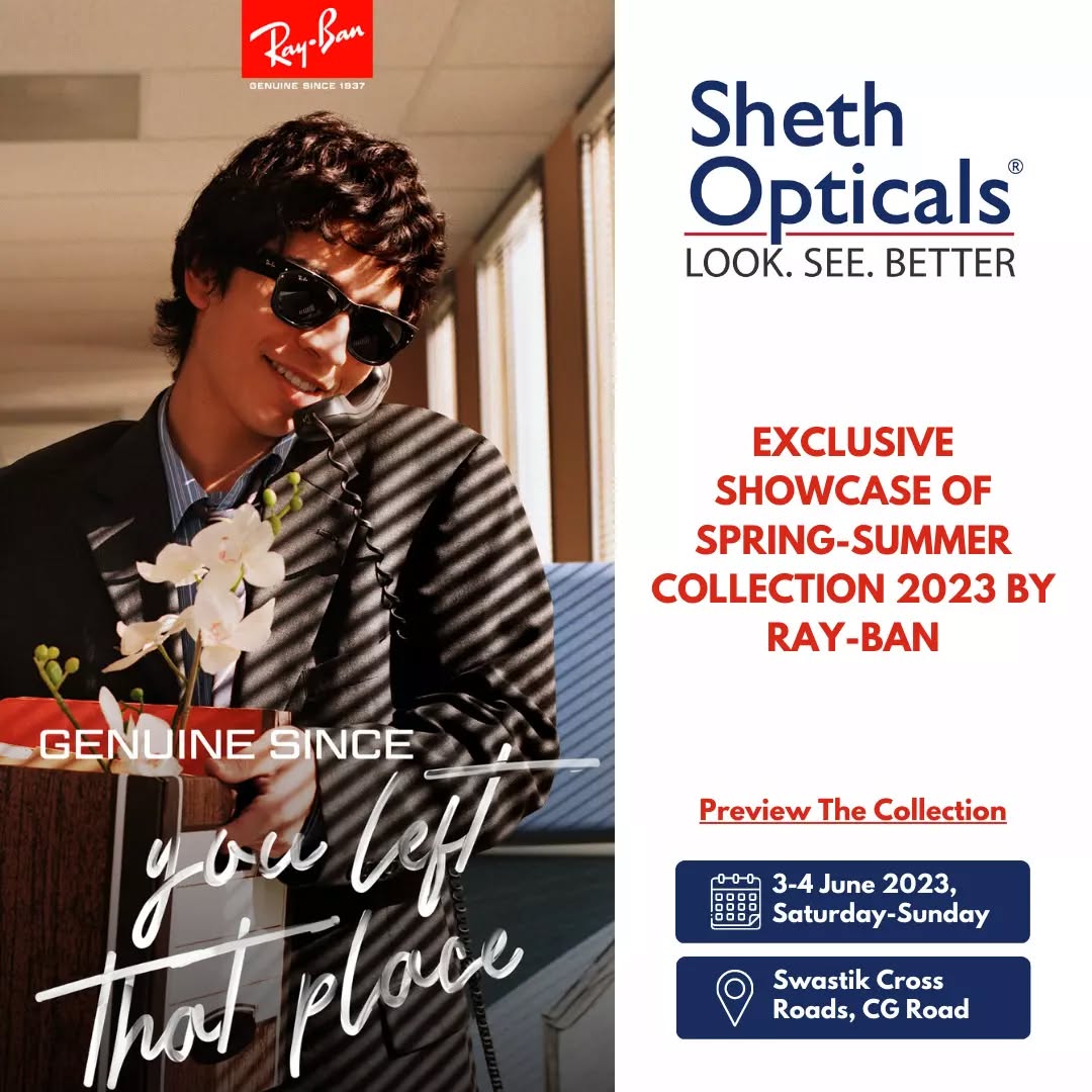 Sheth Opticals,  raybanpreview, rayban, exclusivepreview, raybansunglasses, luxurysunglasses, luxuryeyewear, sunglasses, frames, opticals, opticianahmedabad, eyewear, summervibes, summersinahmedabad, summertrends, sunglasses2023, eyewearbrands