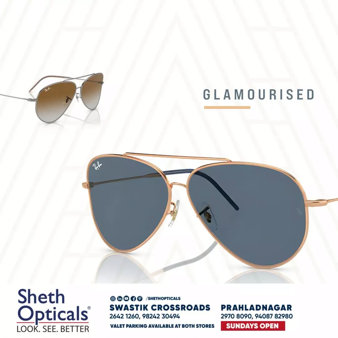 Sheth Opticals,  ShethOpticals., shethopticals, sunglasses, opticals, opticianahmedabad, boldeyewear, eyewearbrands, luxuryeyewear, ahmedabadoptician, eyewearinahmedabad, trendingsunglasses, luxurysunglasses, sunglasstrends, sunglassfashion, festiveeyewear, sunglassesgifting, glamsunglasses, festivestyling, navratrinights, navratrigujarat, festiveseason, trendysunglasses, trendyeyewear, festiveeyewear