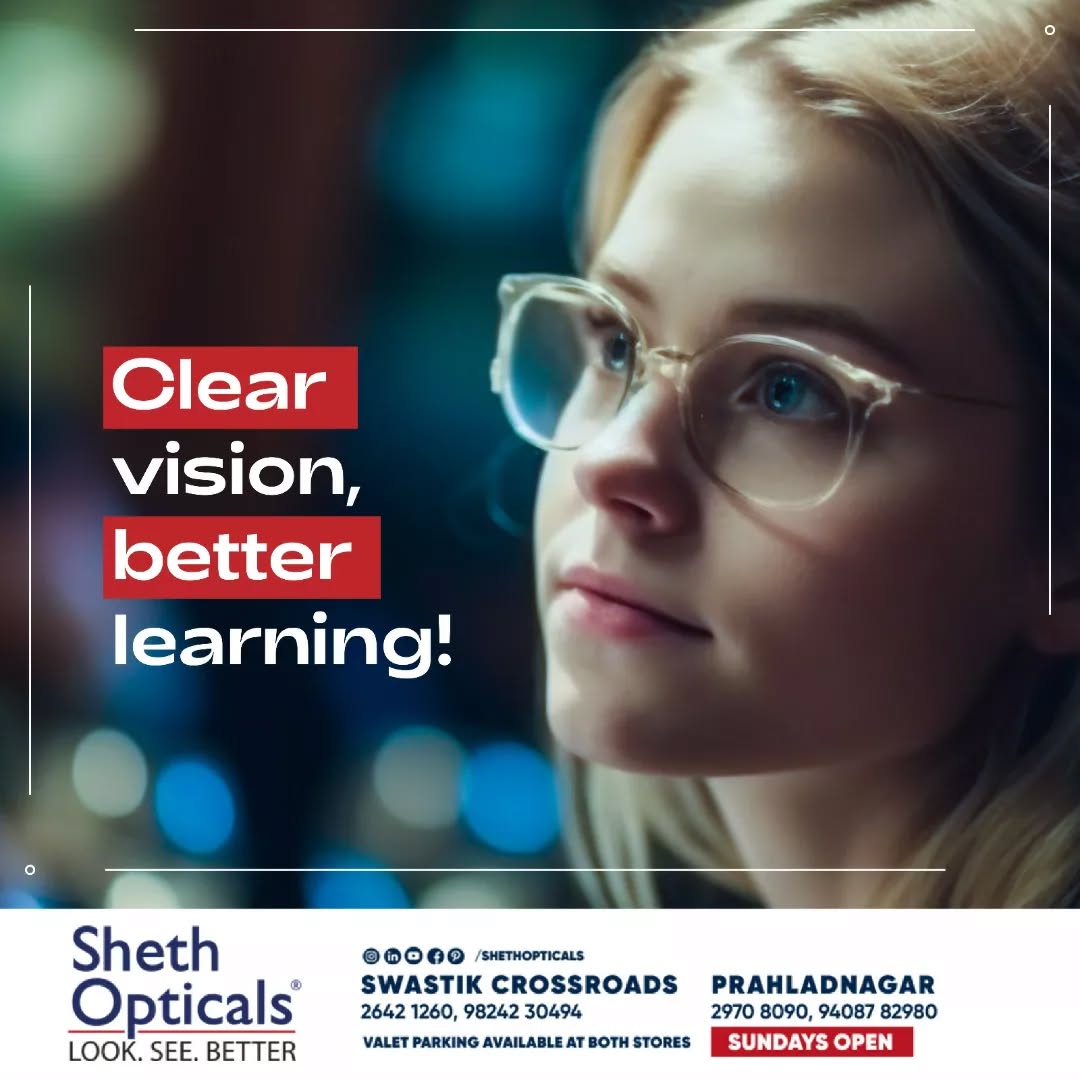 Sheth Opticals,  glasses, spectacles, sunglasses, frames, opticals, opticianahmedabad, eyewear, eyewearbrands, luxuryeyewear