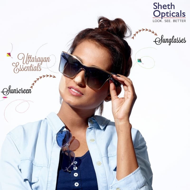 Sheth Opticals,  Uttarayan., Sunglasses, Uttarayan, Rayban,, Maui, Jim,, Vogue,, Cazal,, Bvlgari,, Versace,, Burberry,, DolceAndGabanna,, MichaelKors,, Prada,, EmporioArmani,, Coach,, Idee,, Image, Sheth_Opticals, Prahladnagar, Swastik_Crossroads, Uttarayan_Essentials:, Music,, Sunscreen, Mamra_Na_Laddu