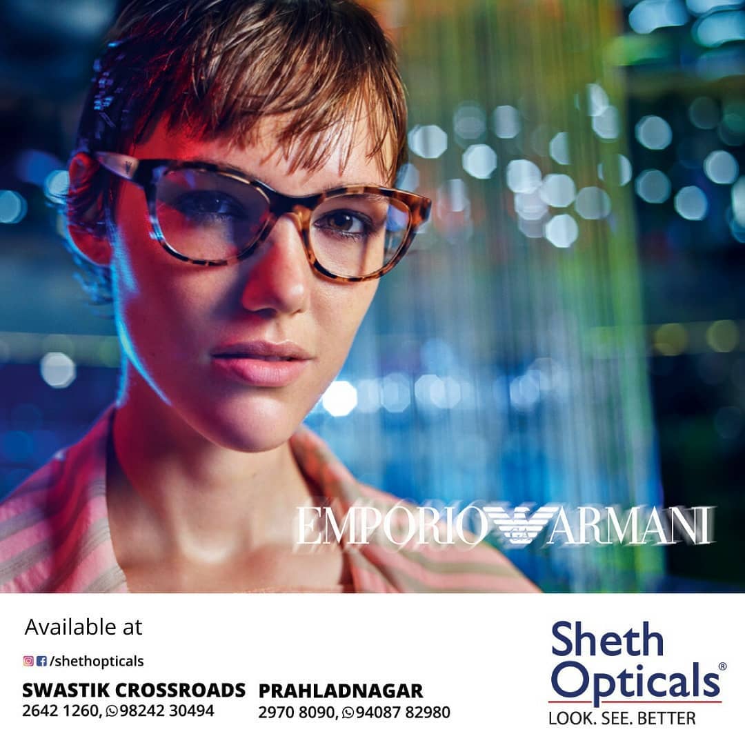 Sheth Opticals,  theLUXURYaffair, ShethOpticals, Ahmedabad., EmporioArmani, Burberry, Versace, Bvlgari, Coach, DolceandGabbana, MichaelKors, Prada, Tiffany, Spectacles, ContactLens, Sunglasses