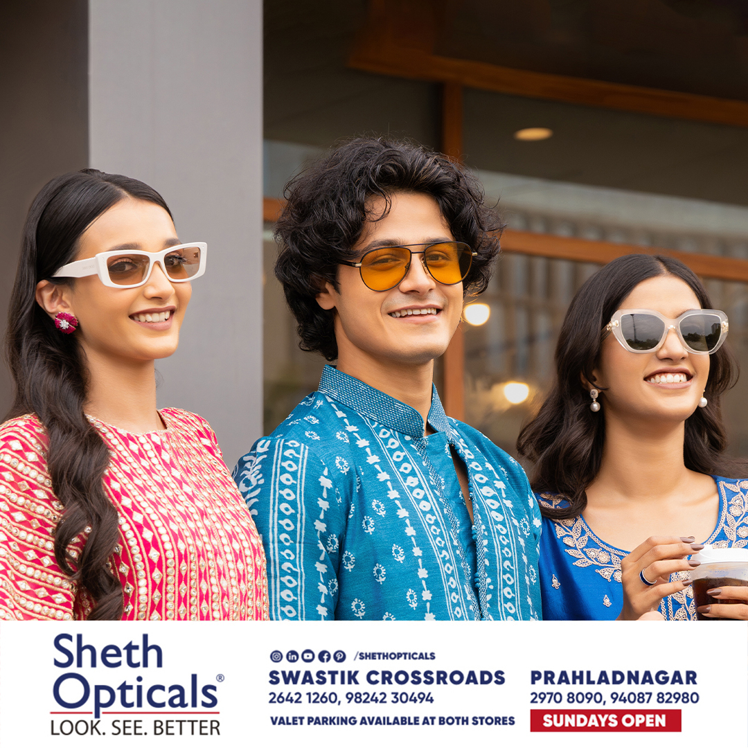 Sheth Opticals, Sheth Opticals, optical store Ahmedabad, eyewear boutique Ahmedabad, luxury eyewear India, designer sunglasses Ahmedabad, branded frames India, prescription glasses Ahmedabad, eye care services Ahmedabad, premium optical shop, sunglasses store Ahmedabad, optical shop near me, branded eyeglasses India