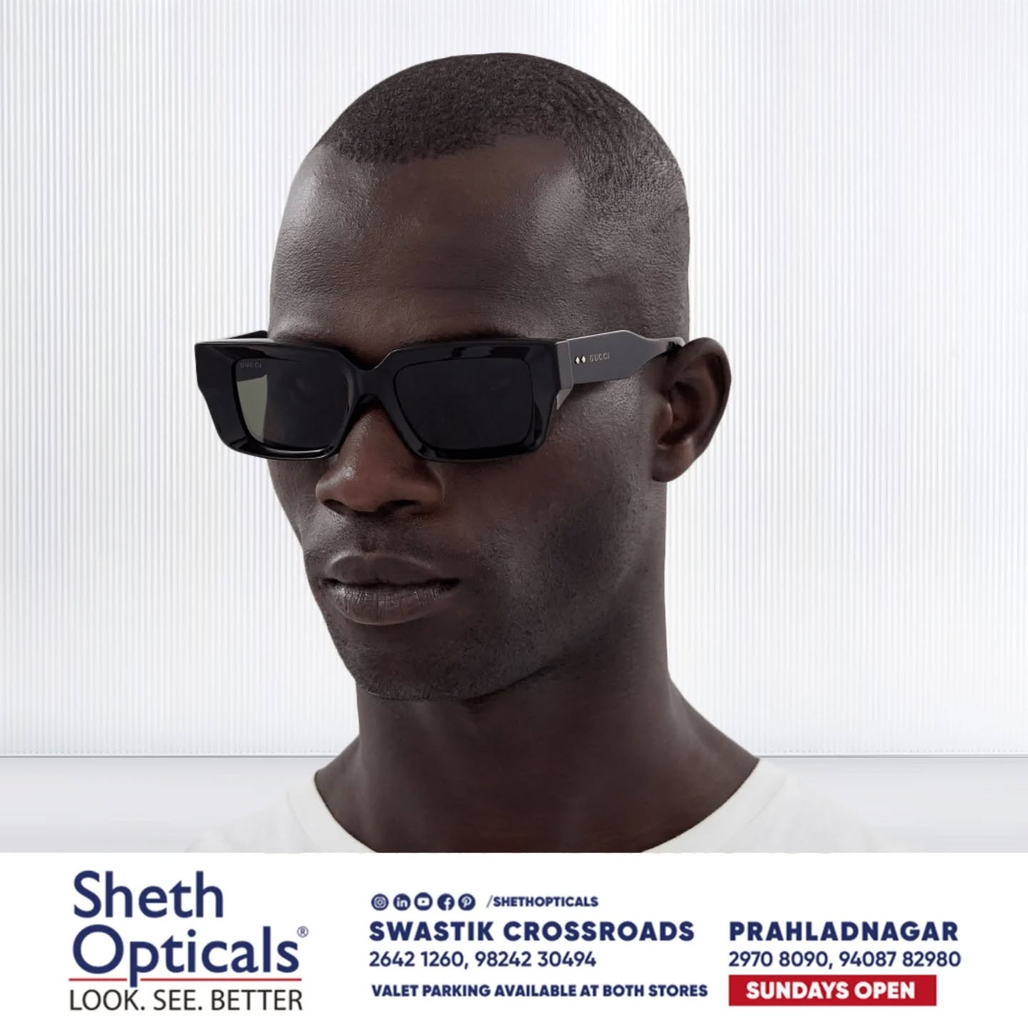 Sheth Opticals,  sheth, shethopticals, gucci, frames, newcollection, classy, eyewear, shades, sunglasses, ahmedabad