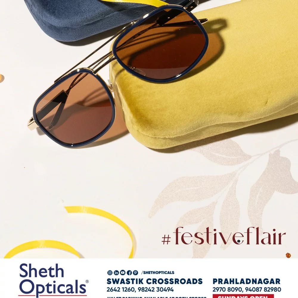 Sheth Opticals,  Rakhi, FestiveFlair, shethopticals, sunglasses, eyeglasses, eyeframes, printedframes, oversizedframes, opticals, opticianahmedabad, boldeyewear, eyewearbrands, luxuryeyewear, ahmedabadoptician, eyewearinahmedabad, trendingframes, luxuryframes, sunglasstrends, festiveeyewear, festivesunglasses, festivestyle, indianfestivals, rakhigifting, rakshabandhangifts, giftstosister, sisterrakhigifts, guccieyewear, gucci, guccitrends, oversizedshades