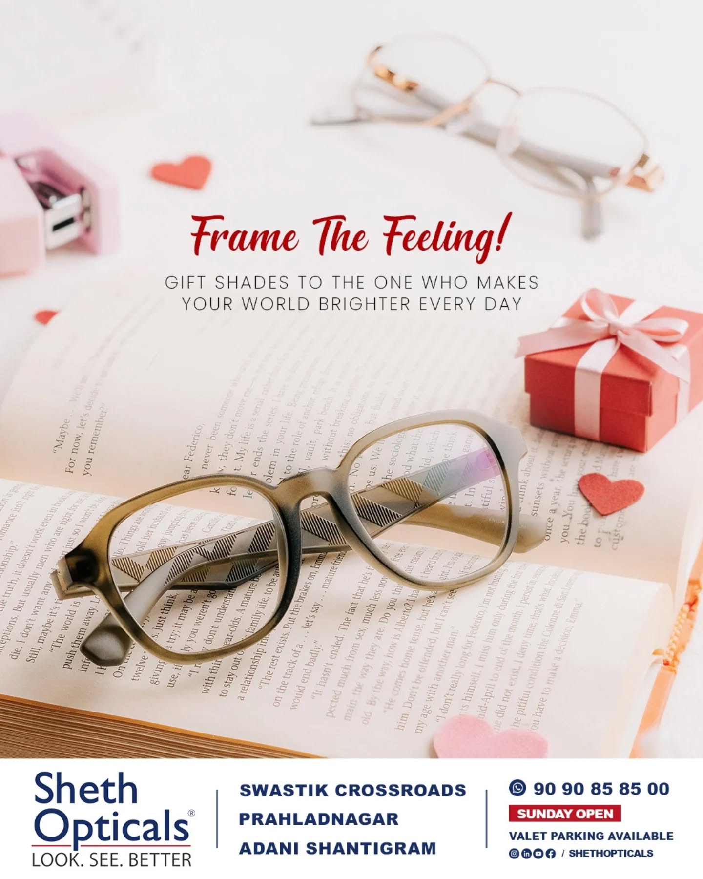 Sheth Opticals, Sheth Opticals, optical store Ahmedabad, eyewear boutique Ahmedabad, luxury eyewear India, designer sunglasses Ahmedabad, branded frames India, prescription glasses Ahmedabad, eye care services Ahmedabad, premium optical shop, sunglasses store Ahmedabad, optical shop near me, branded eyeglasses India