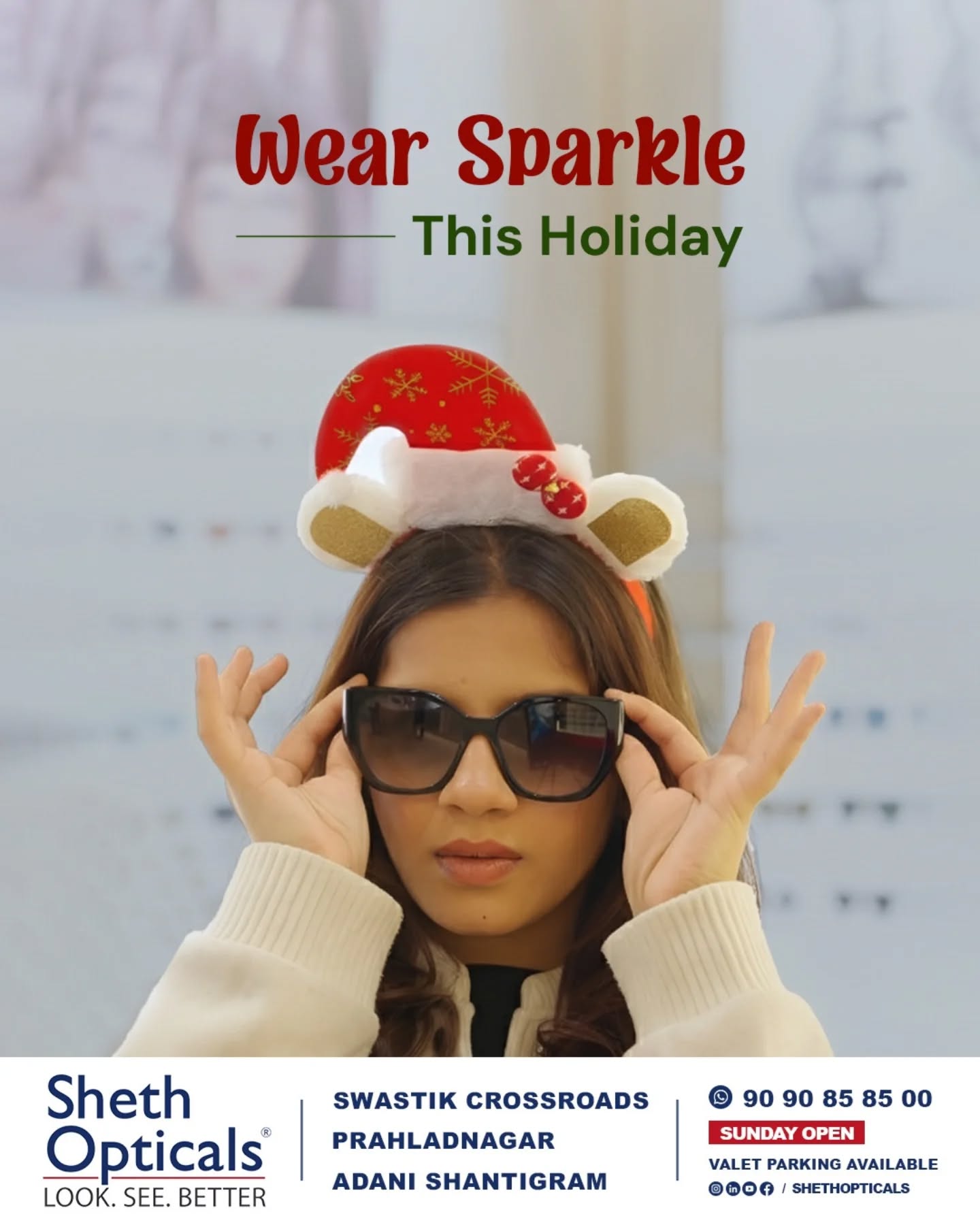 Sheth Opticals, Sheth Opticals, optical store Ahmedabad, eyewear boutique Ahmedabad, luxury eyewear India, designer sunglasses Ahmedabad, branded frames India, prescription glasses Ahmedabad, eye care services Ahmedabad, premium optical shop, sunglasses store Ahmedabad, optical shop near me, branded eyeglasses India