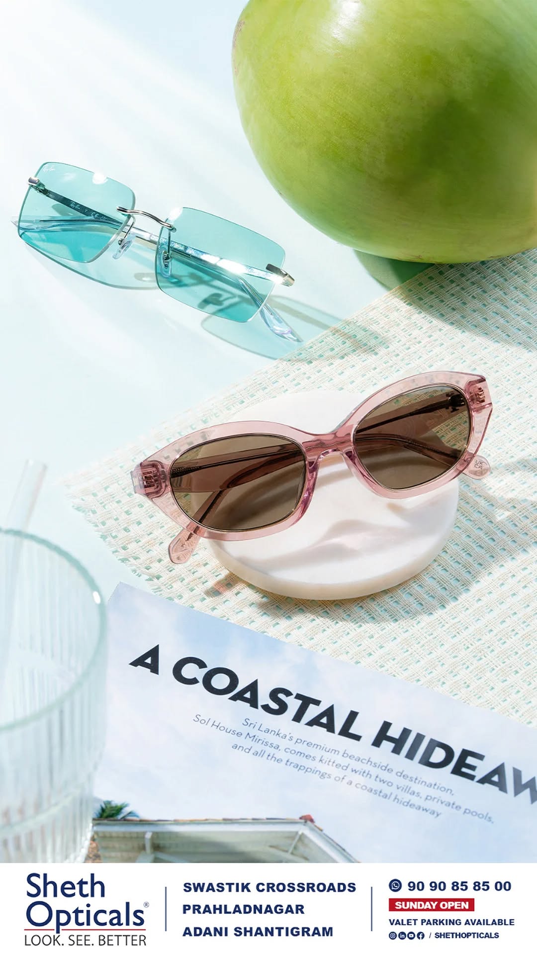 Sheth Opticals, Sheth Opticals, optical store Ahmedabad, eyewear boutique Ahmedabad, luxury eyewear India, designer sunglasses Ahmedabad, branded frames India, prescription glasses Ahmedabad, eye care services Ahmedabad, premium optical shop, sunglasses store Ahmedabad, optical shop near me, branded eyeglasses India