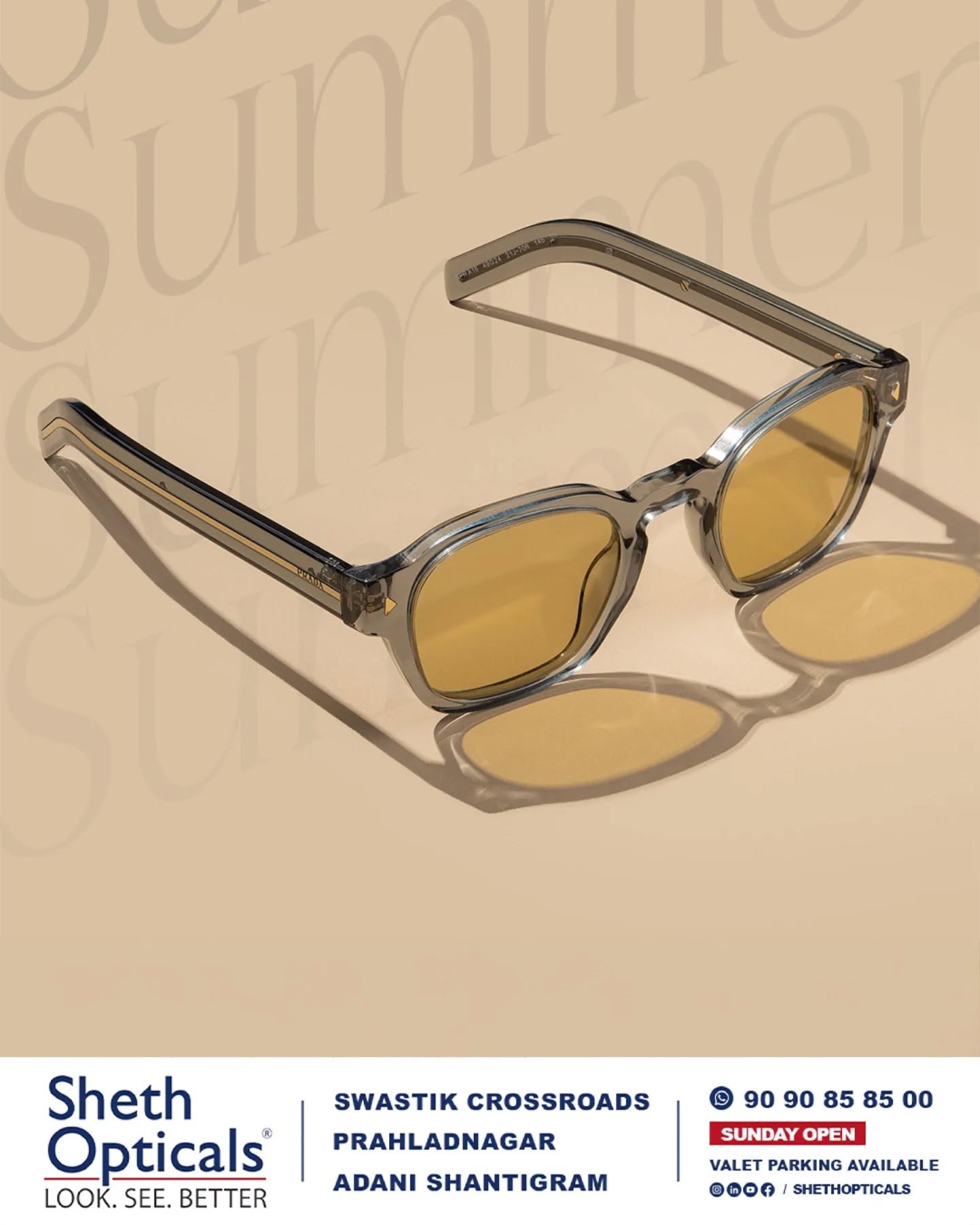 Sheth Opticals, Sheth Opticals, optical store Ahmedabad, eyewear boutique Ahmedabad, luxury eyewear India, designer sunglasses Ahmedabad, branded frames India, prescription glasses Ahmedabad, eye care services Ahmedabad, premium optical shop, sunglasses store Ahmedabad, optical shop near me, branded eyeglasses India
