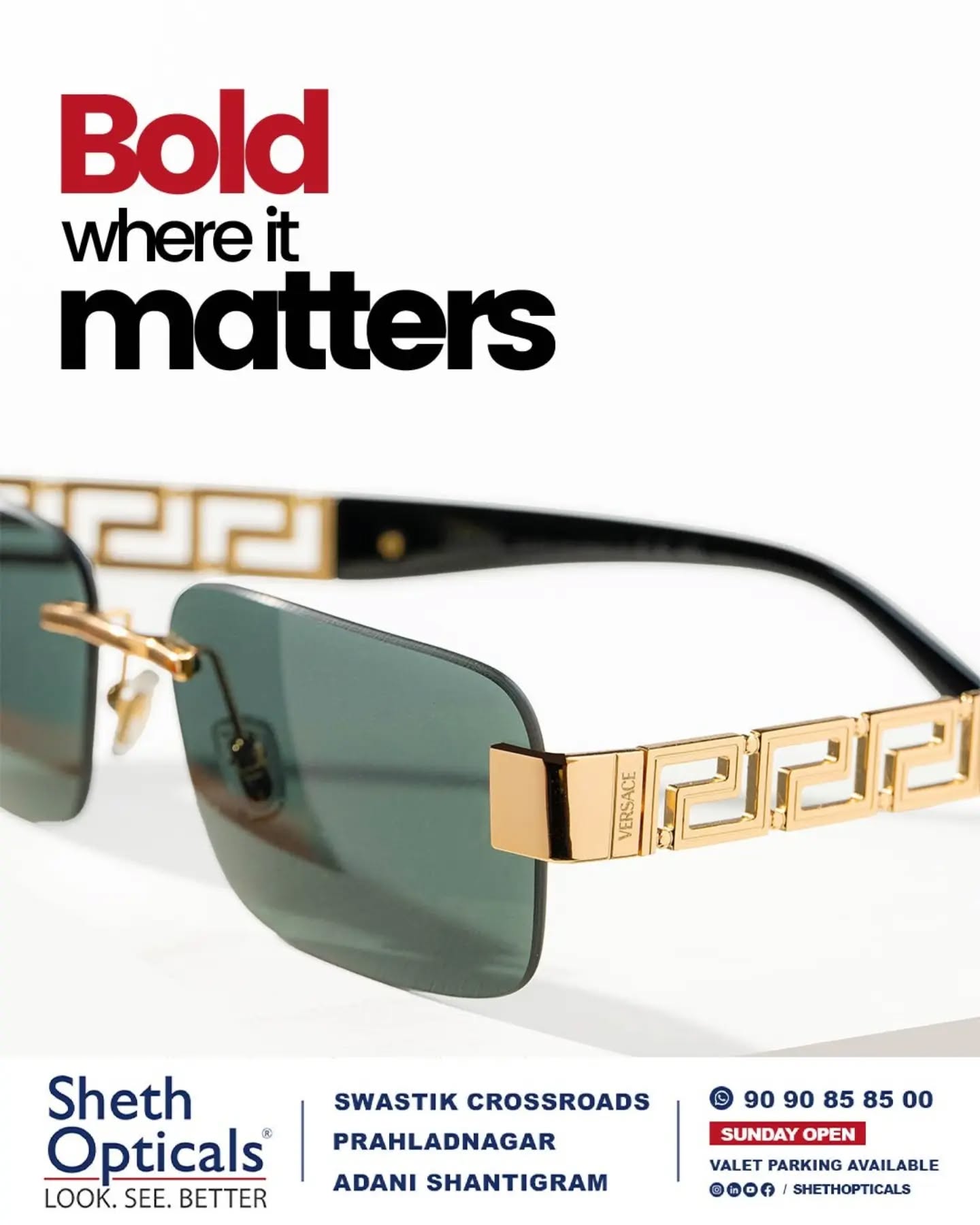 Sheth Opticals, Sheth Opticals, optical store Ahmedabad, eyewear boutique Ahmedabad, luxury eyewear India, designer sunglasses Ahmedabad, branded frames India, prescription glasses Ahmedabad, eye care services Ahmedabad, premium optical shop, sunglasses store Ahmedabad, optical shop near me, branded eyeglasses India