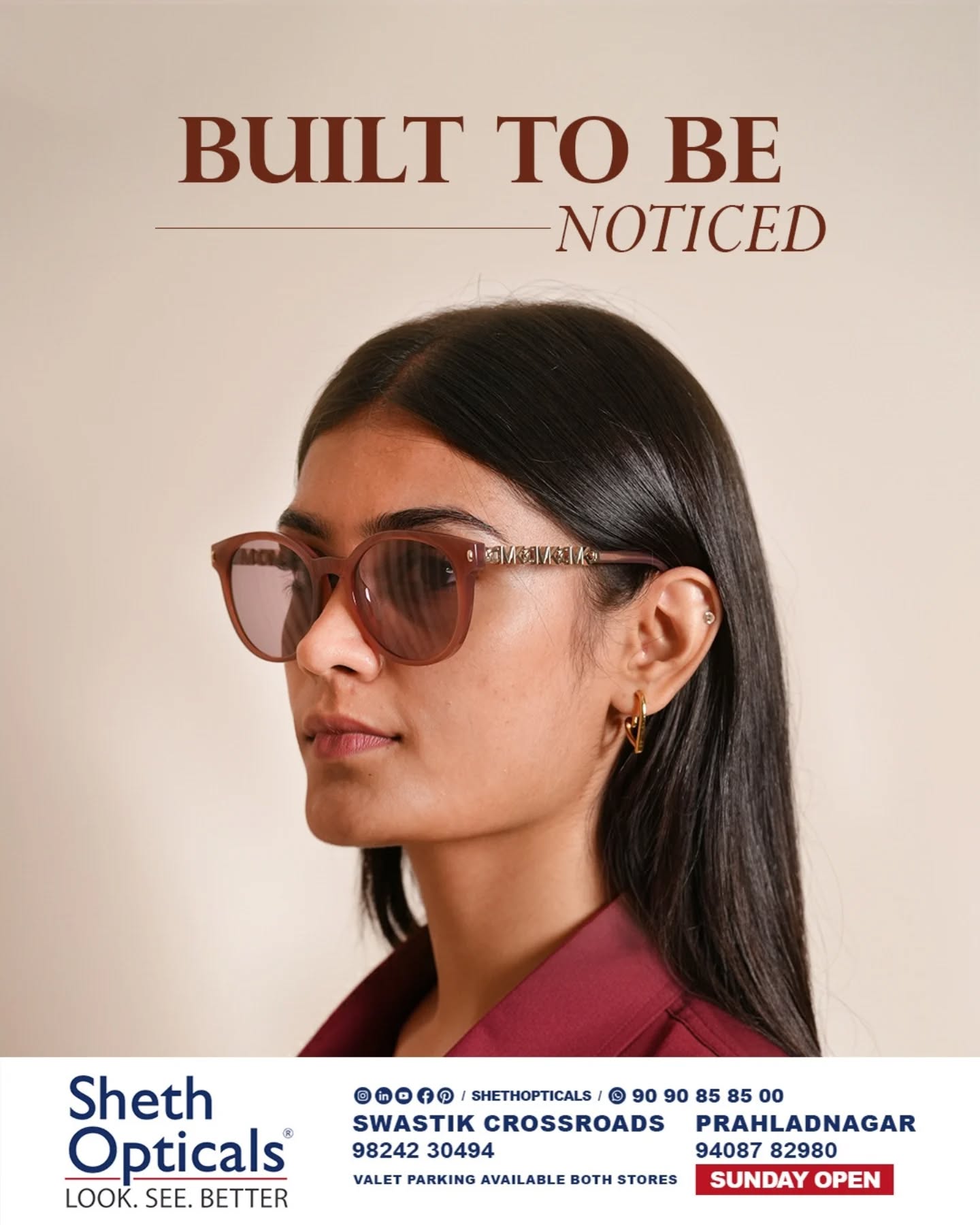 Sheth Opticals,  ShethOpticals, EyewearFashion, StyleStatement, AhmedabadStyle, TrendyFrames, OpticalStore, EyewearGoals, LookSharp, FashionEyewear, AhmedabadEyewear
