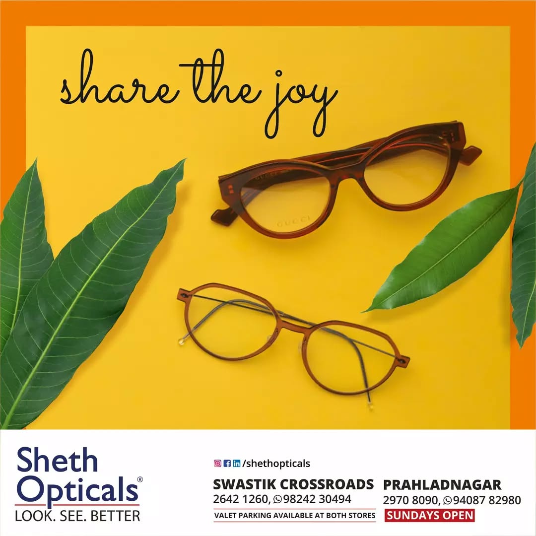 Sheth Opticals,  DiwaliElegance, TrendyCelebrations, eyewear, Sheth, Opticals, Sunglasses, Glasses, Fashion, Style, Optical, Frames, EyewearFashion, EyeGlasses, EyewearStyle, OpticalShop, Ahmedabad, Gujarat, India