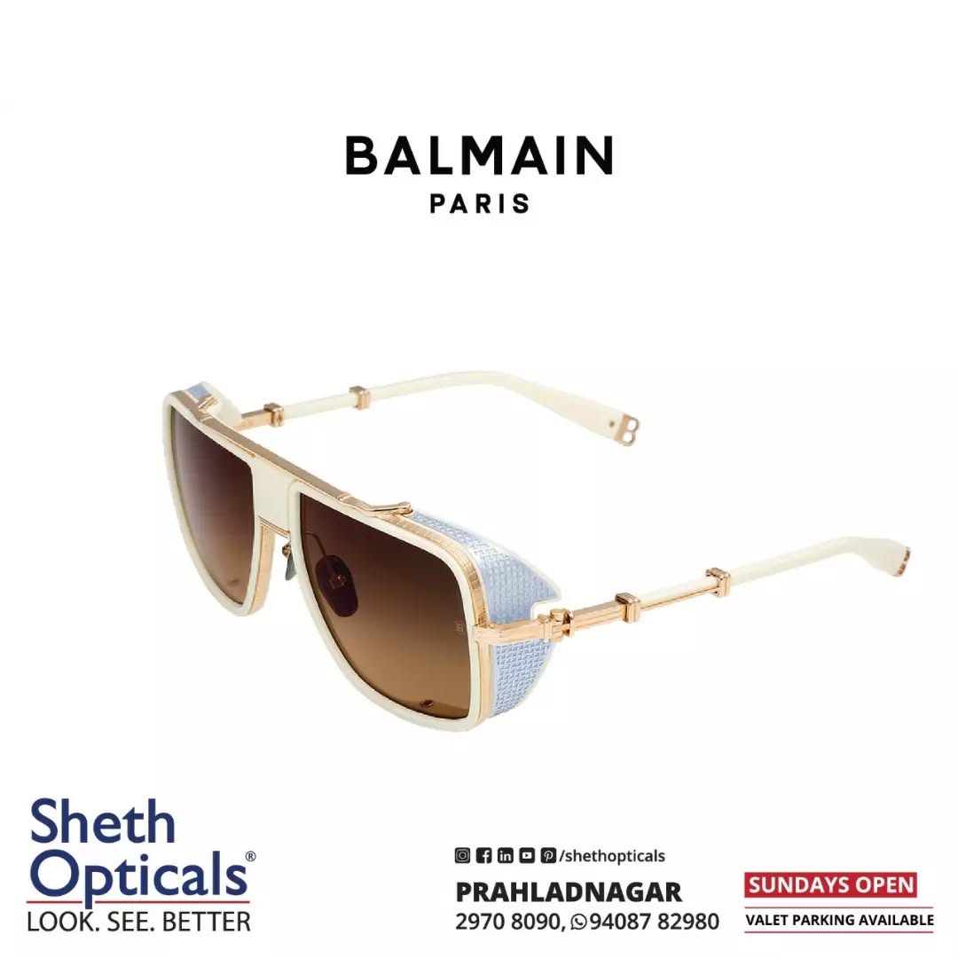 Sheth Opticals,  Balmain,, Fashion, Glasses, Optical, Store, Ahmedabad