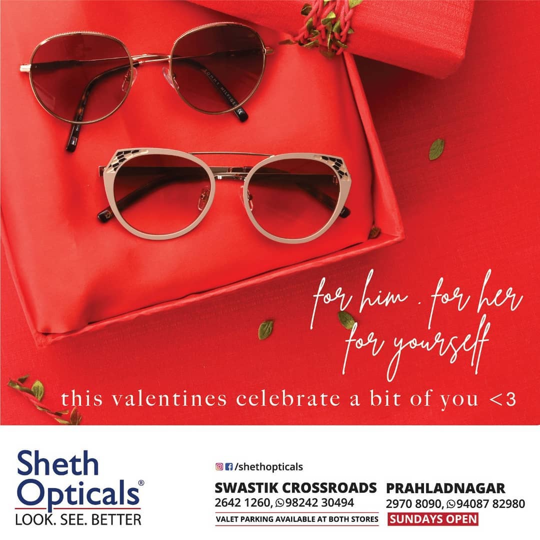 Sheth Opticals,  Valentines, Fashion, Eyewear, Sunglasses, Style, Shades, Glares, Goggles, Spectacles, ContactLens