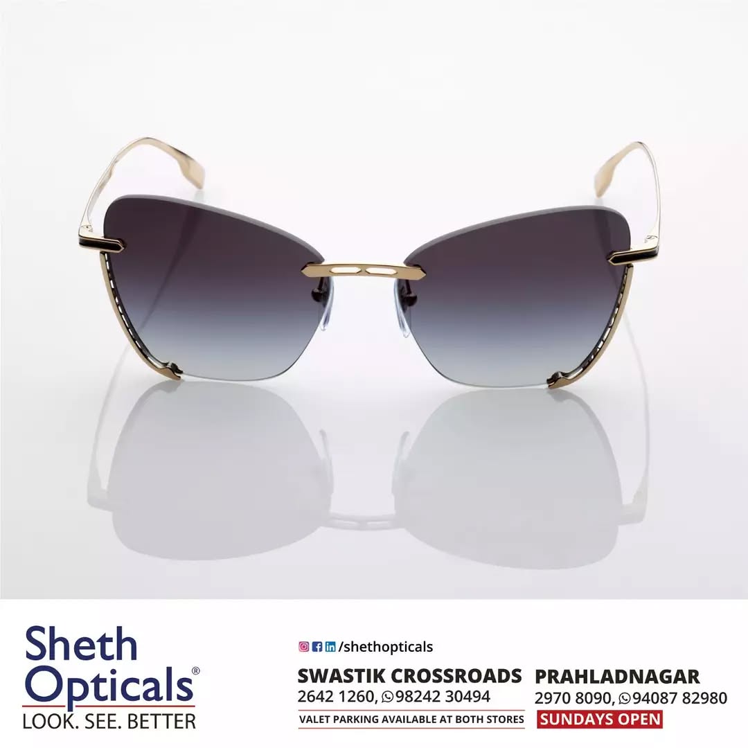 Sheth Opticals,  Sunglasses, Glasses, Fashion, Style, Optical, Frames, EyewearFashion, EyeGlasses, EyewearStyle, OpticalShop, Ahmedabad, Gujarat, India