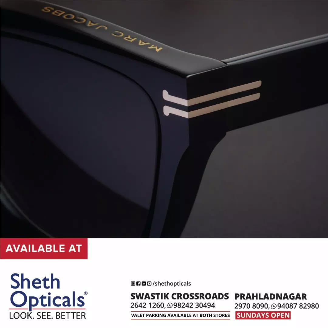 Sheth Opticals,  MarcJacobsEyewear, ShethOpticals., Sunglasses, Glasses, Fashion, Style, Optical, Frames, EyewearFashion, EyeGlasses, EyewearStyle, OpticalShop, Ahmedabad, Gujarat, India
