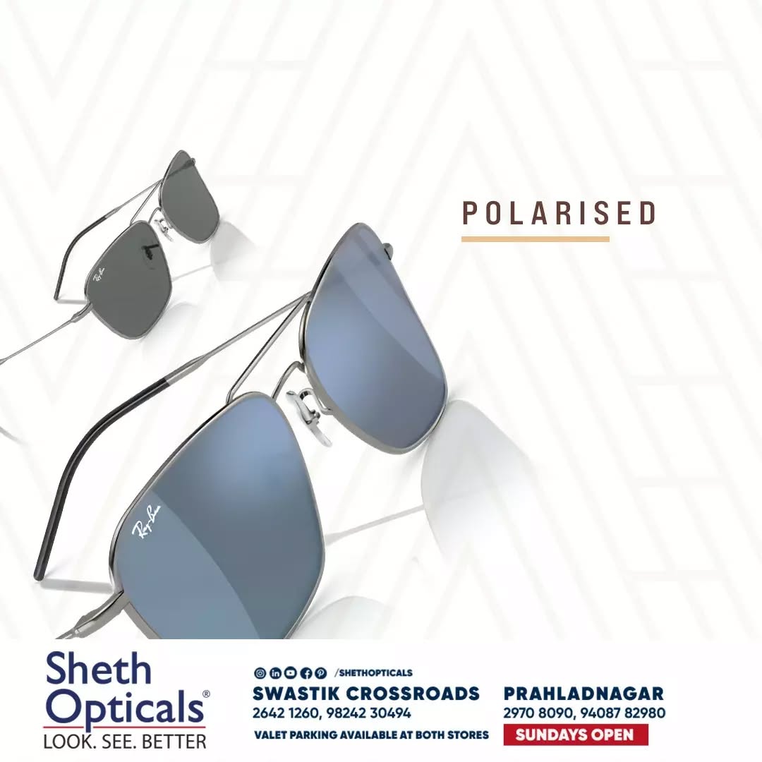 Sheth Opticals,  ShethOpticals., shethopticals, sunglasses, opticals, opticianahmedabad, boldeyewear, eyewearbrands, luxuryeyewear, ahmedabadoptician, eyewearinahmedabad, trendingsunglasses, luxurysunglasses, sunglasstrends, sunglassfashion, festiveeyewear, sunglassesgifting, glamsunglasses, festivestyling, navratrinights, navratrigujarat, festiveseason, trendysunglasses, trendyeyewear, festiveeyewear