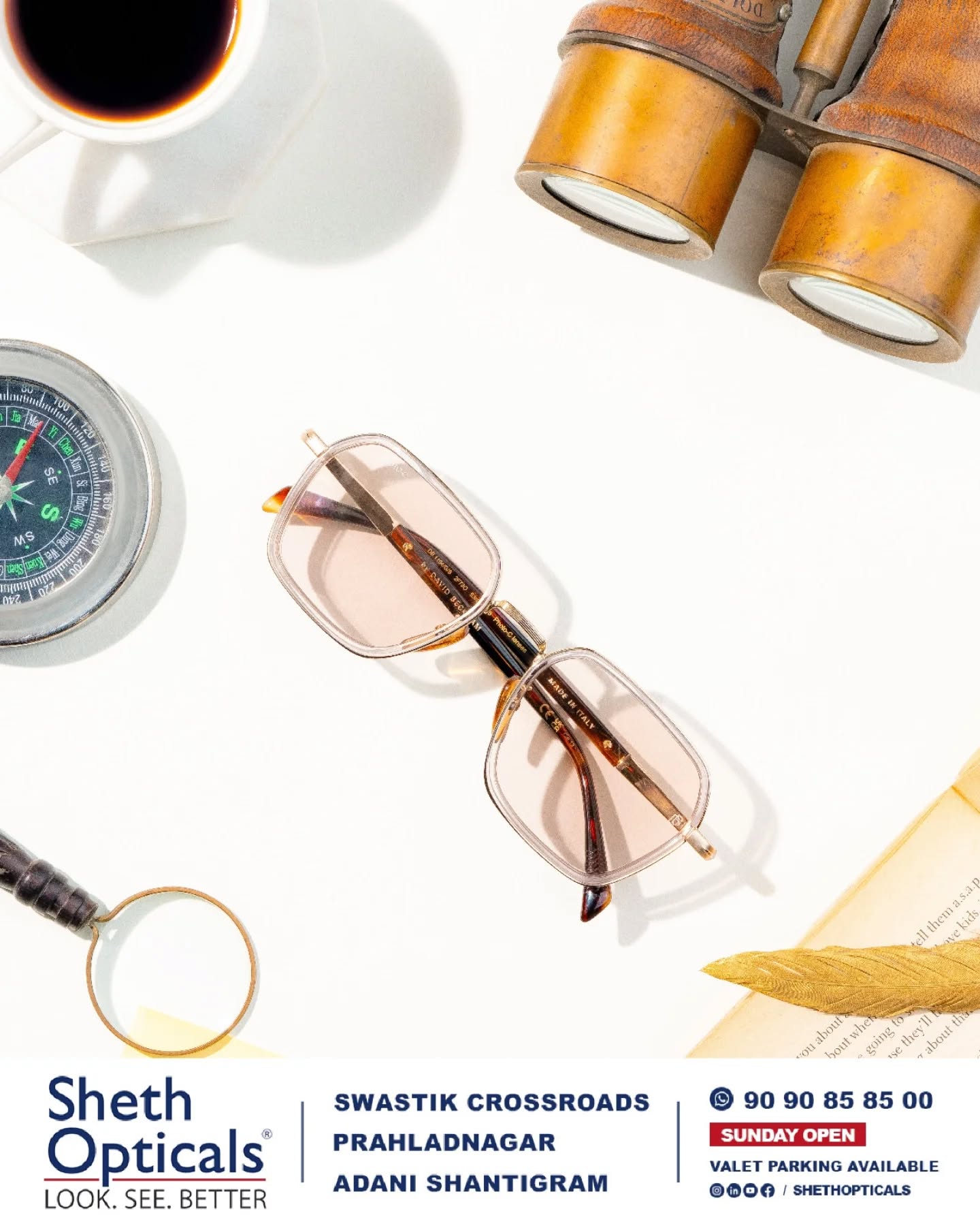 Sheth Opticals, Sheth Opticals, optical store Ahmedabad, eyewear boutique Ahmedabad, luxury eyewear India, designer sunglasses Ahmedabad, branded frames India, prescription glasses Ahmedabad, eye care services Ahmedabad, premium optical shop, sunglasses store Ahmedabad, optical shop near me, branded eyeglasses India