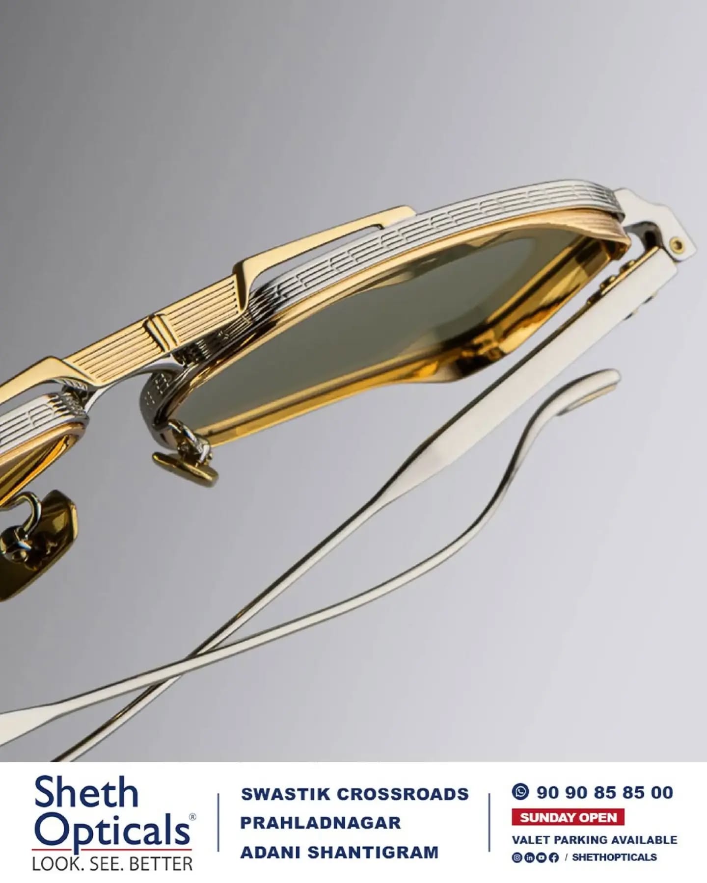Sheth Opticals, Sheth Opticals, optical store Ahmedabad, eyewear boutique Ahmedabad, luxury eyewear India, designer sunglasses Ahmedabad, branded frames India, prescription glasses Ahmedabad, eye care services Ahmedabad, premium optical shop, sunglasses store Ahmedabad, optical shop near me, branded eyeglasses India